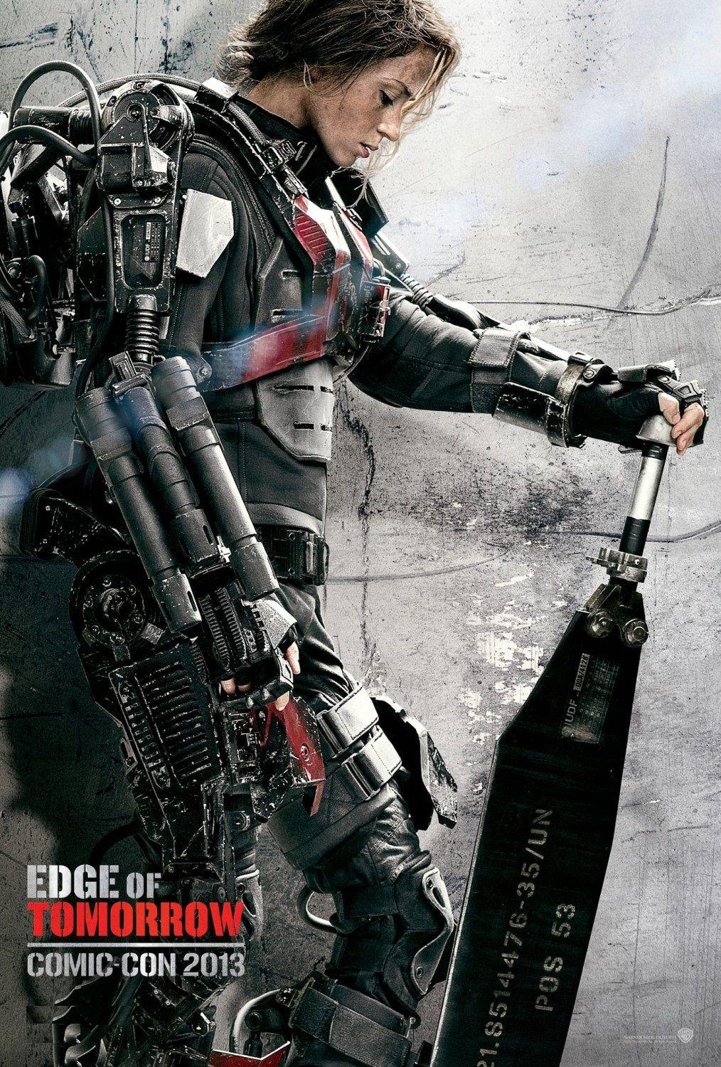 Edge of Tomorrow, HD, Science-Fiction, Emily Blunt, Action, 1020x1500 HD Handy