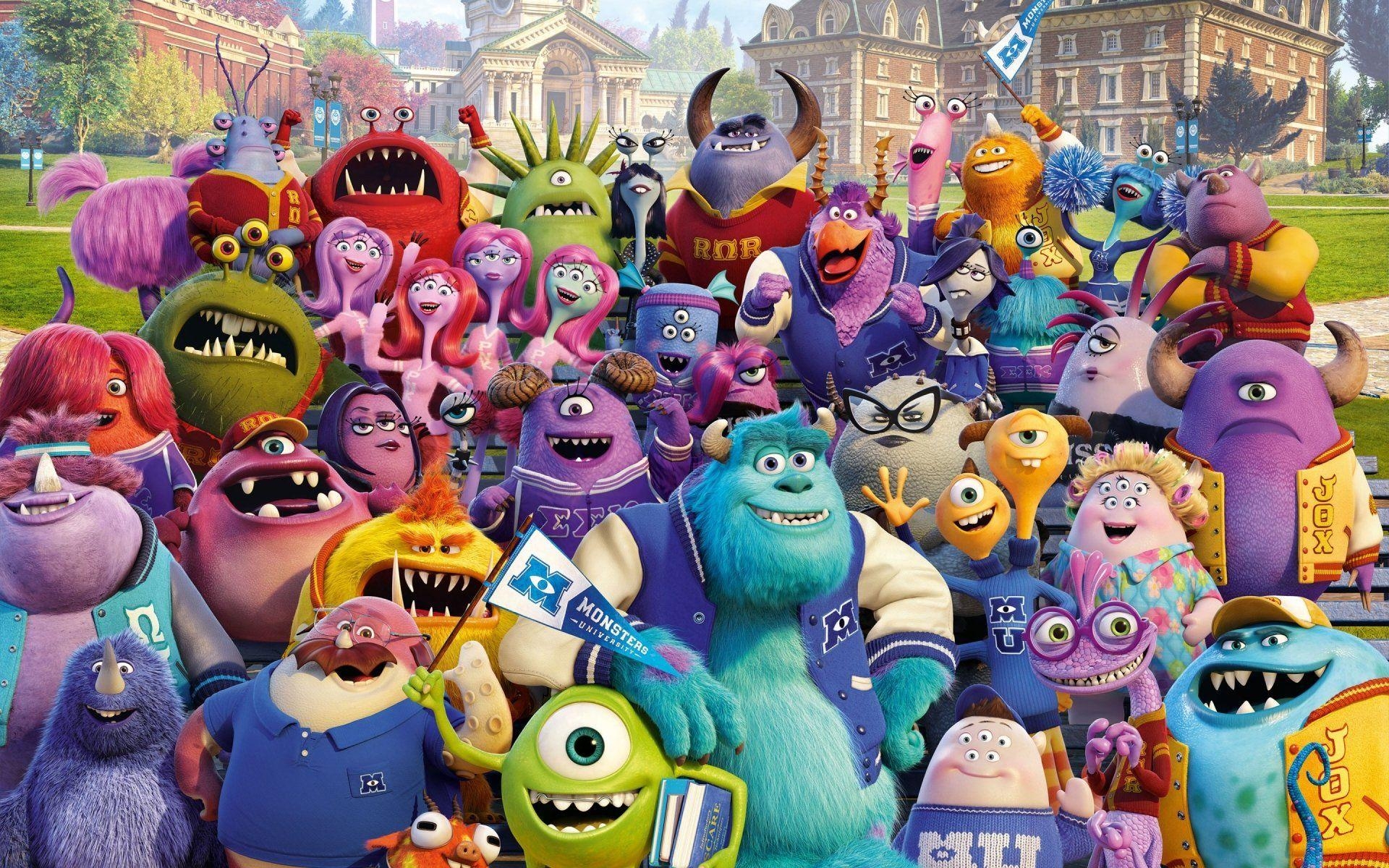 Monsters University, HD, Animation, College, Abenteuer, 1920x1200 HD Desktop