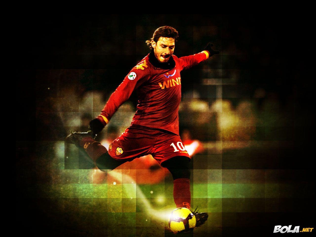 Francesco Totti, Kapitän, Serie A, Italienisch, Attribut, 1280x960 HD Desktop