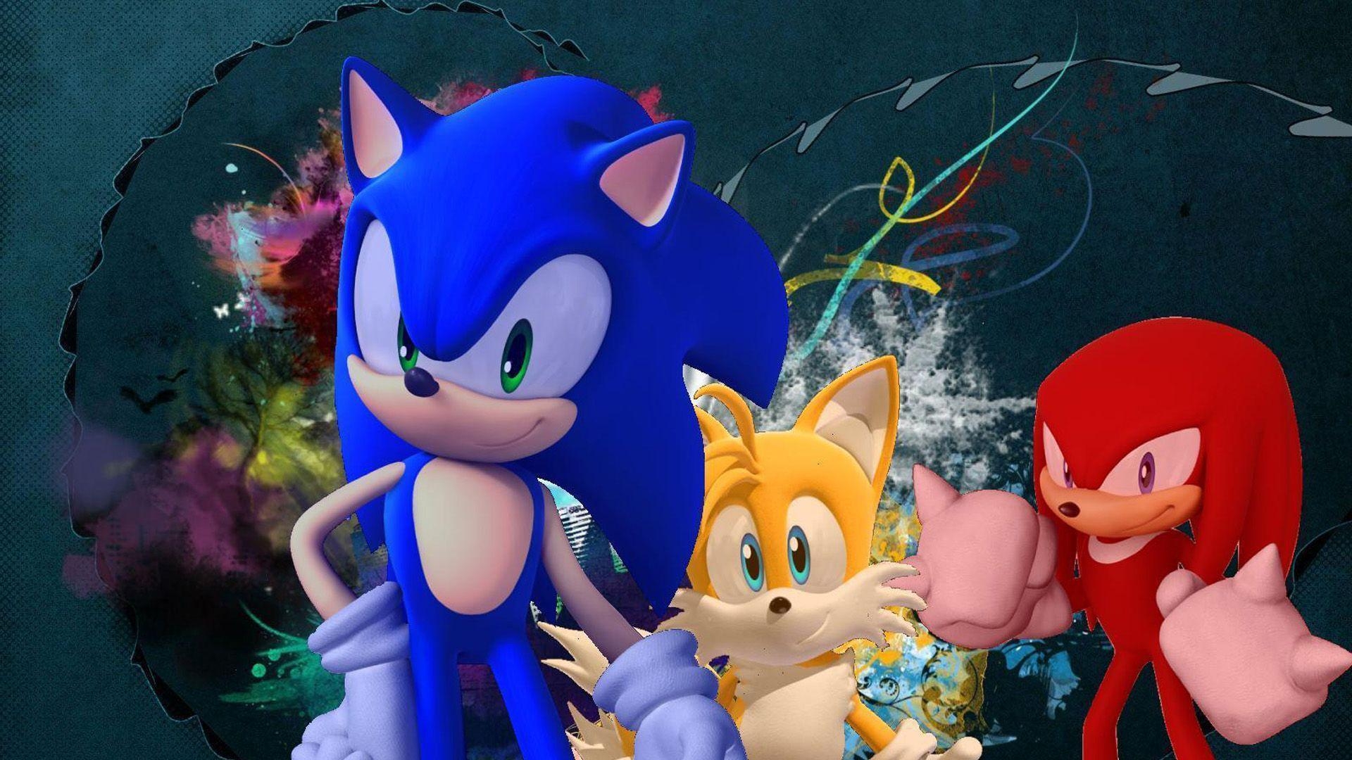 Sonic, Knuckles, Echidna, Amy Rose, Wallpaper, 1920x1080 Full HD Desktop