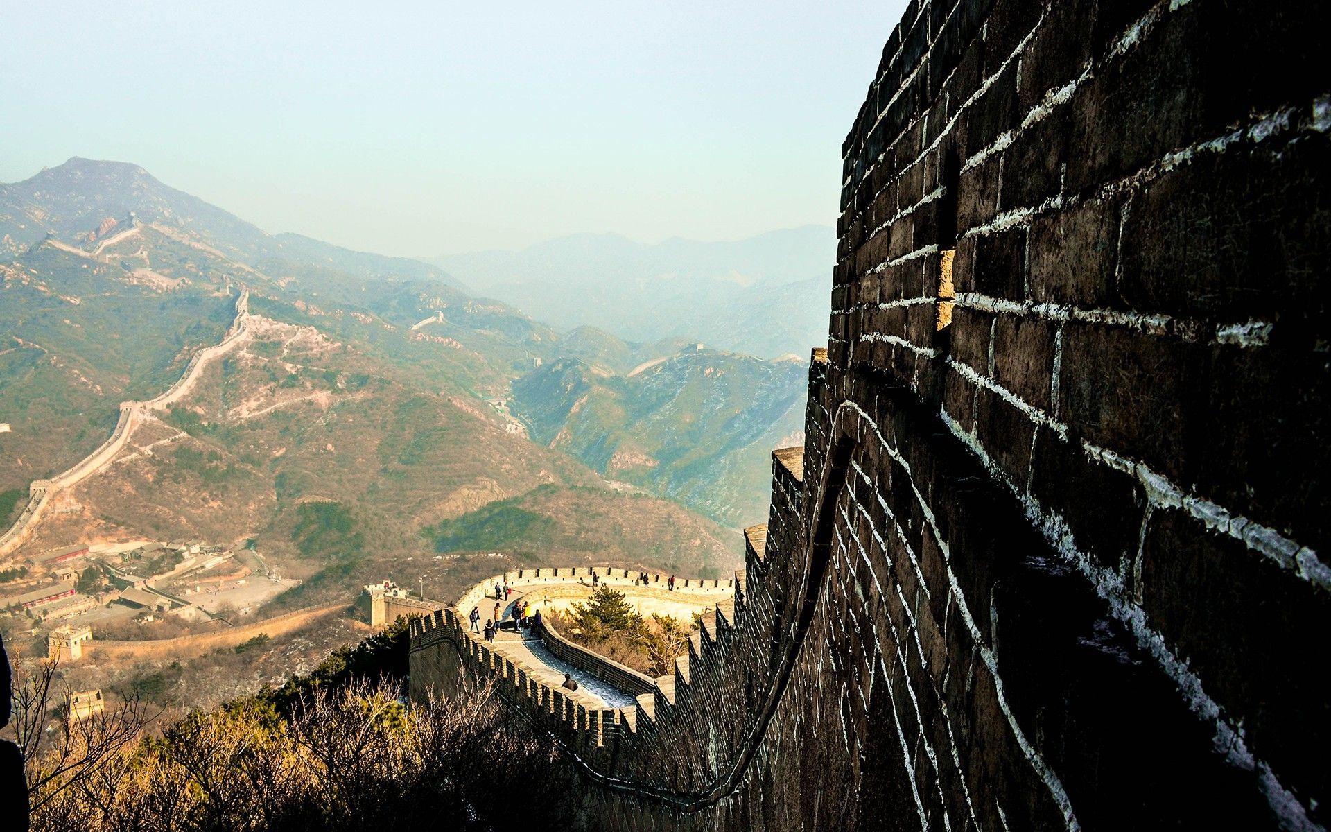 Große Mauer, China, HD, Historisch, Reisen, 1920x1200 HD Desktop