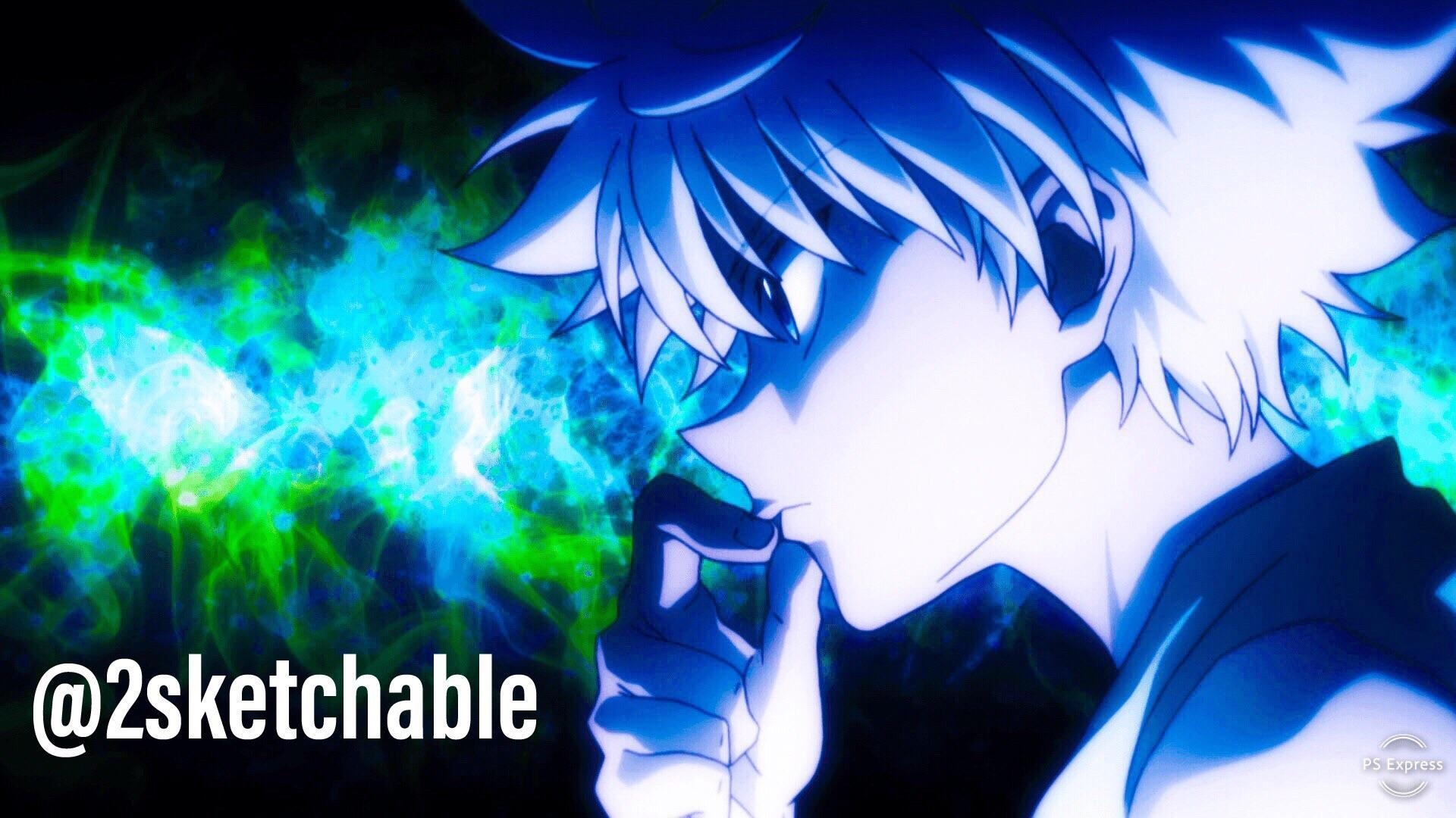 Killua Zoldyck, Anime, Hunter X Hunter, Wallpaper, Charakterbild, 1920x1080 Full HD Desktop