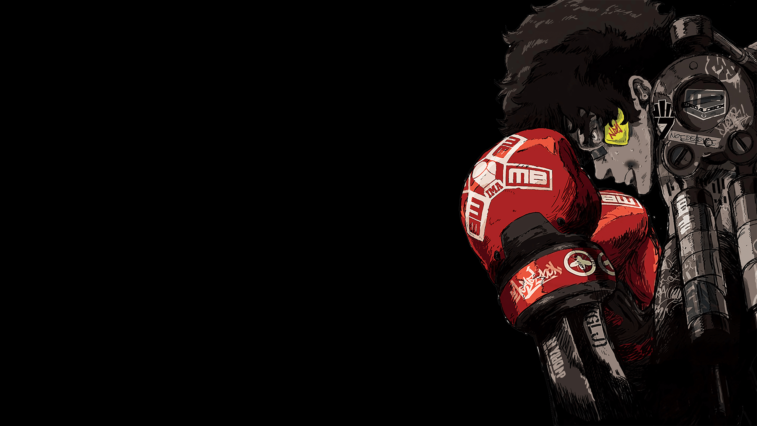Megalo Box, HD, Anime, Joe, Fighter, 2560x1440 HD Desktop