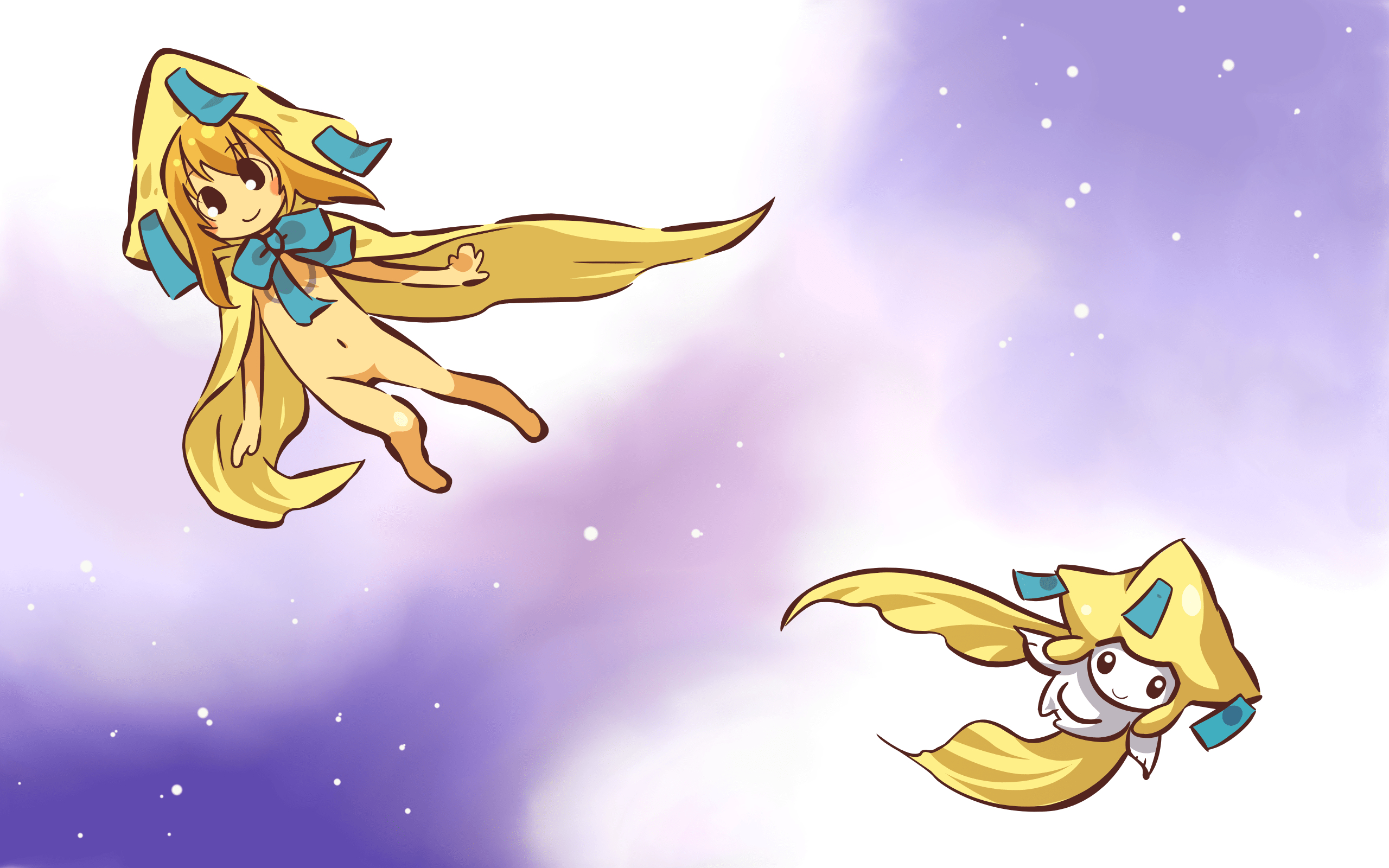 Jirachi, Pokémon, Gijinka, Gaming, Anime, 2560x1600 HD Desktop