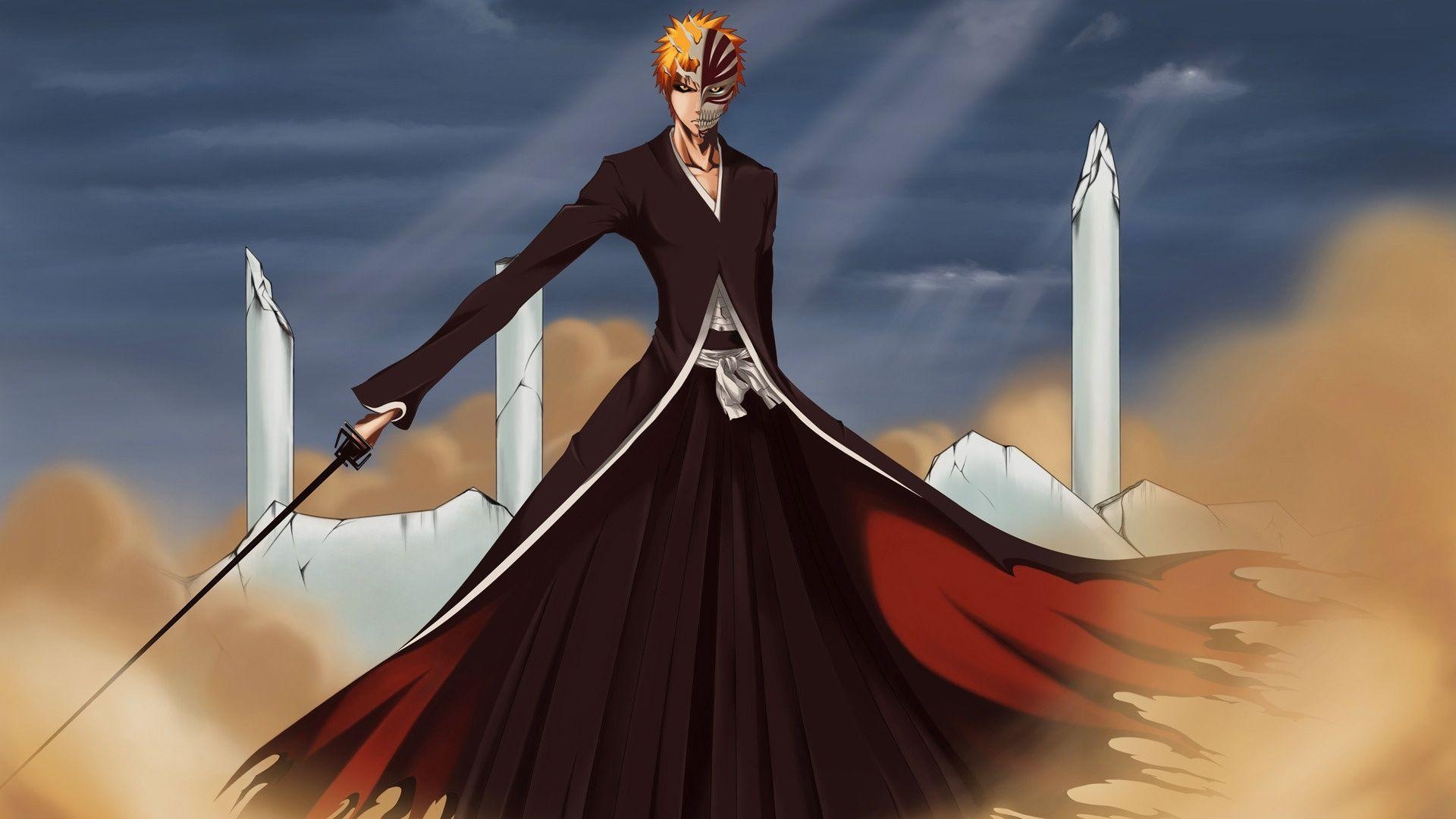 Ichigo Kurosaki, HD, Anime, Bleach, Kämpfer, 1920x1080 Full HD Desktop