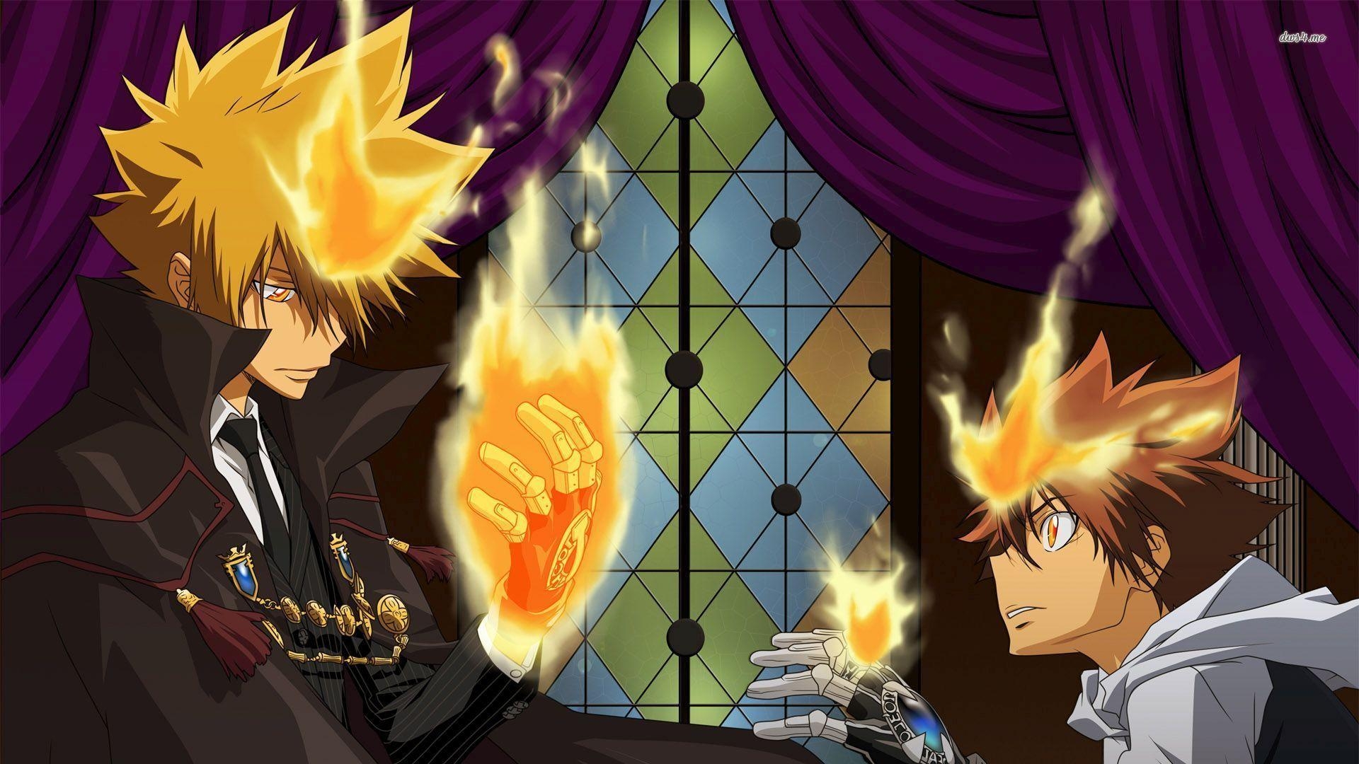 Giotto, Tsunayoshi, Hitman Reborn, HD, Anime, 1920x1080 Full HD Desktop