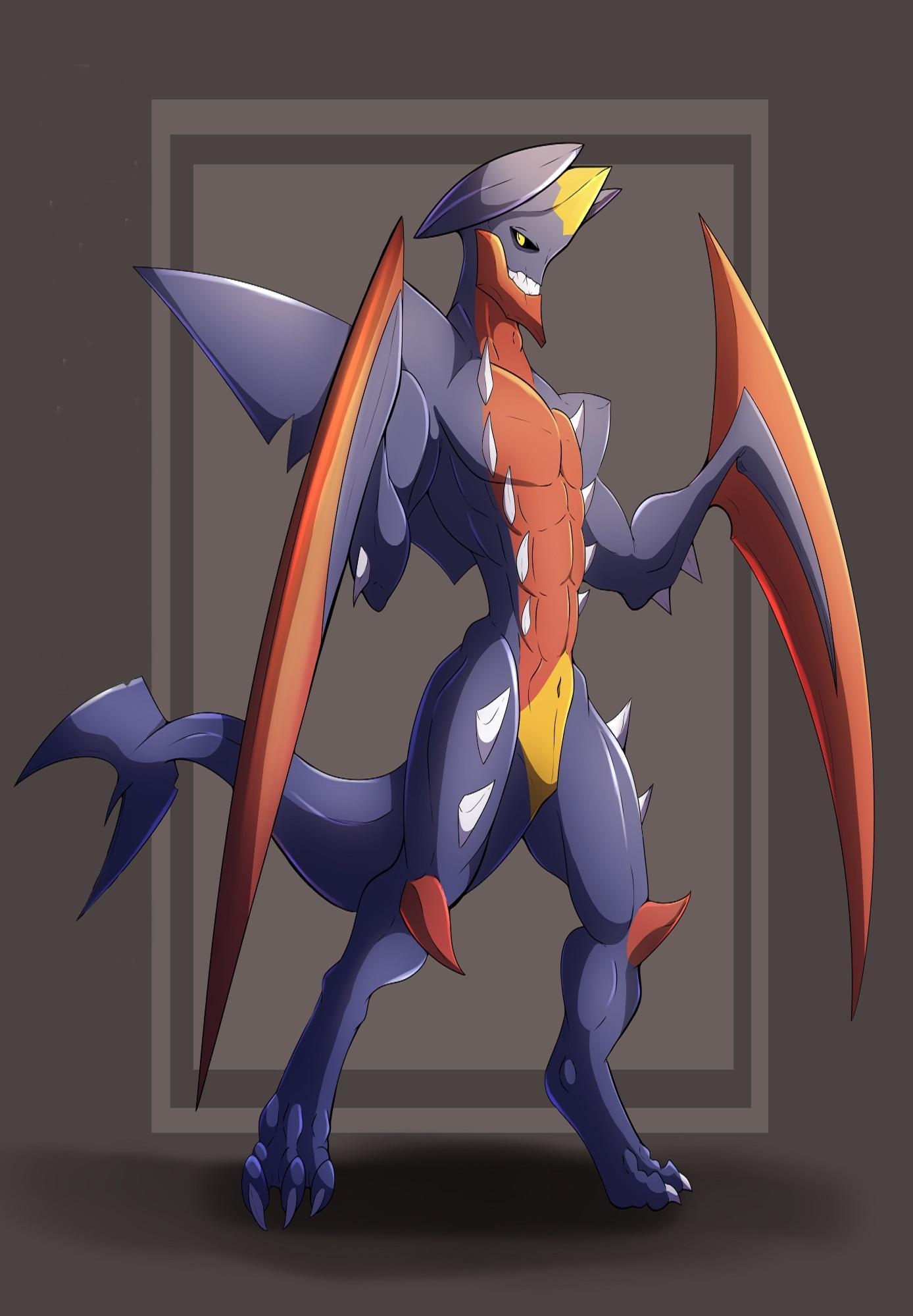 Garchomp, Android, Pokémon, HD, Gaming, 1390x2000 HD Handy