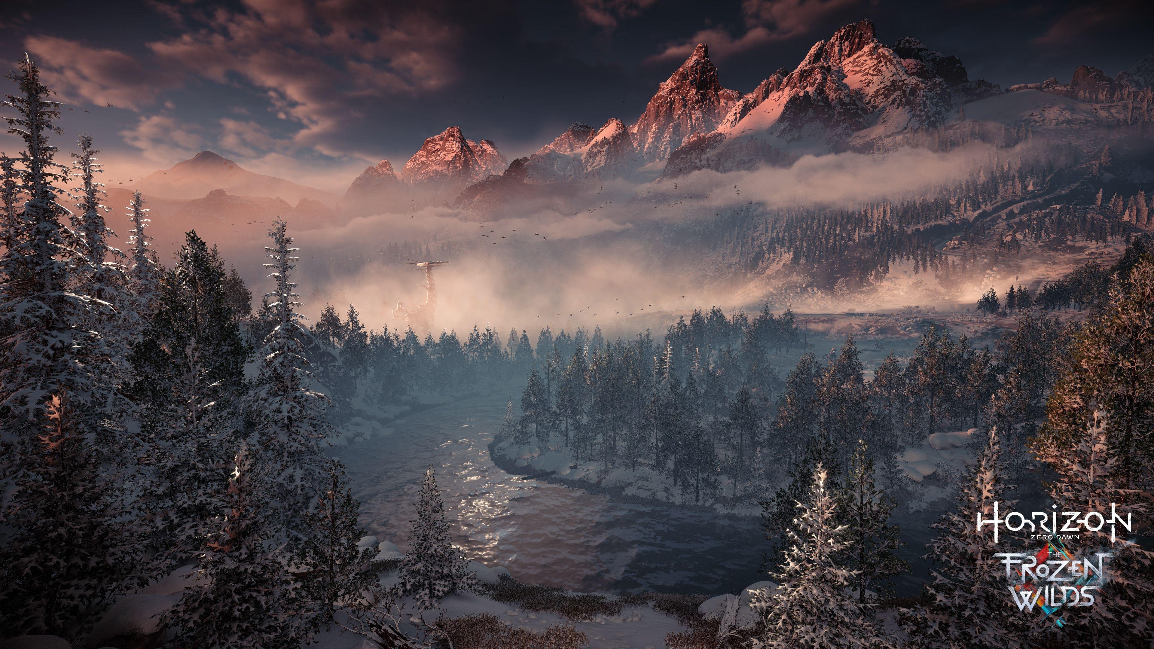 Frozen Wilds, Chromebook, Horizon Zero Dawn, DLC, Abenteuer, 3840x2160 4K Desktop