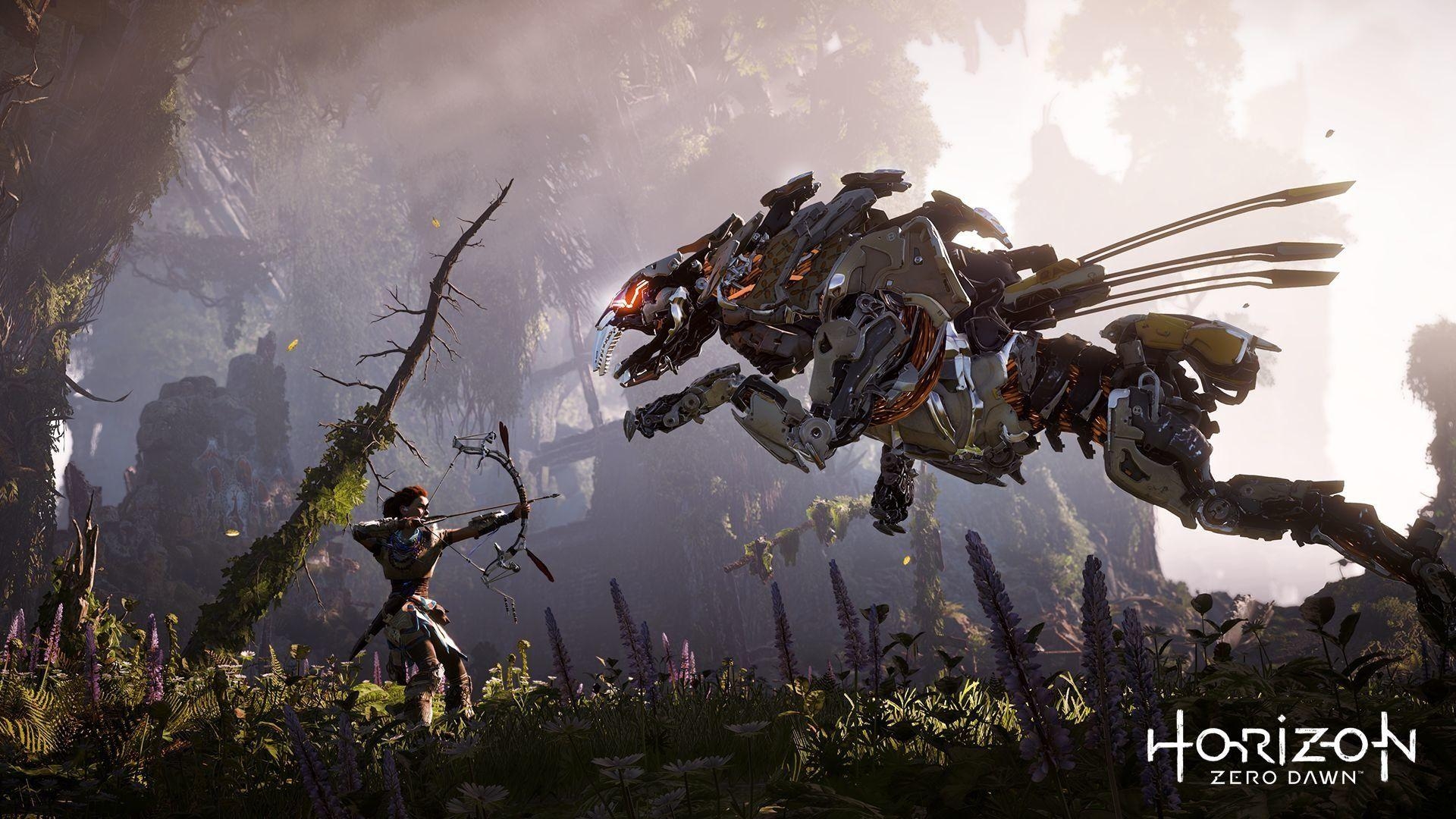 Horizon Zero Dawn, HD, Maschinen, Abenteuer, RPG, 1920x1080 Full HD Desktop