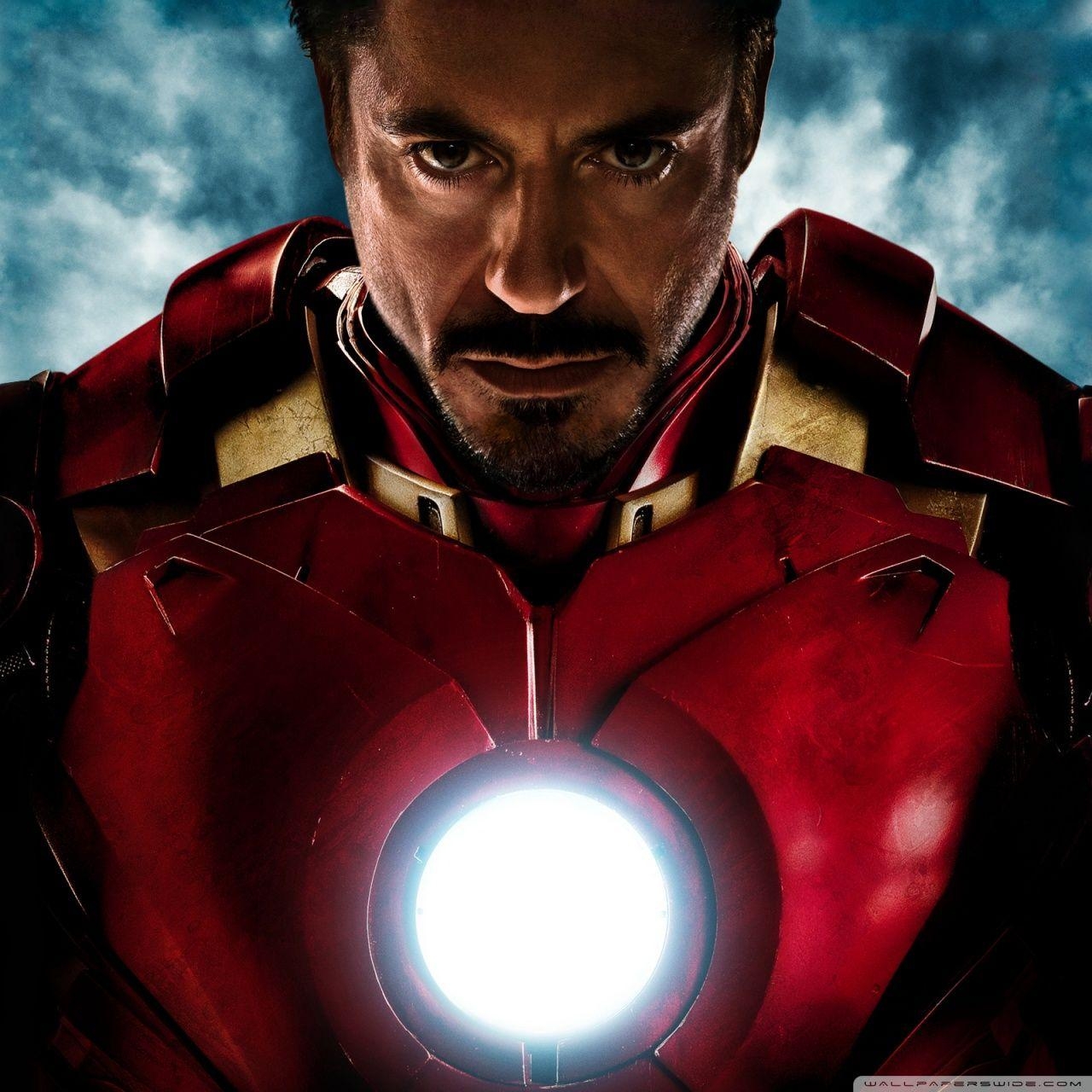 Tony Stark, Iron Man 2, 4K, HD, Marvel, 1280x1280 HD Handy