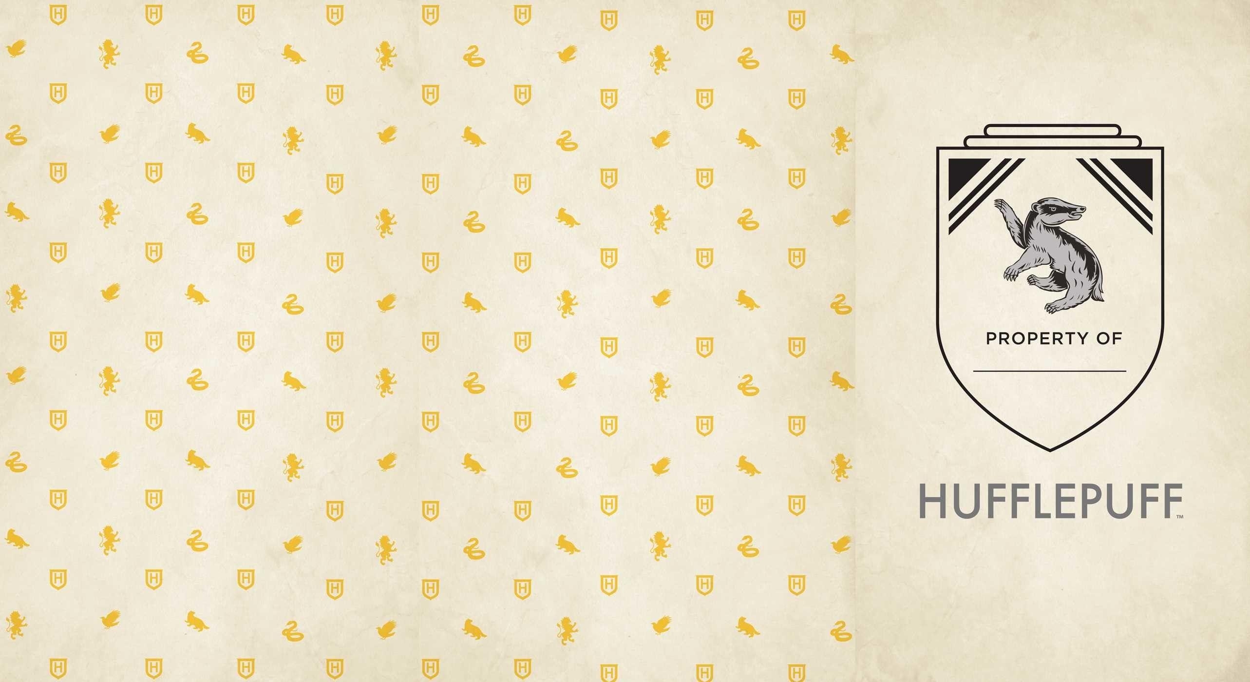 Harry Potter, Hufflepuff, Hardcover, Tagebuch, Buch, 2570x1400 HD Desktop