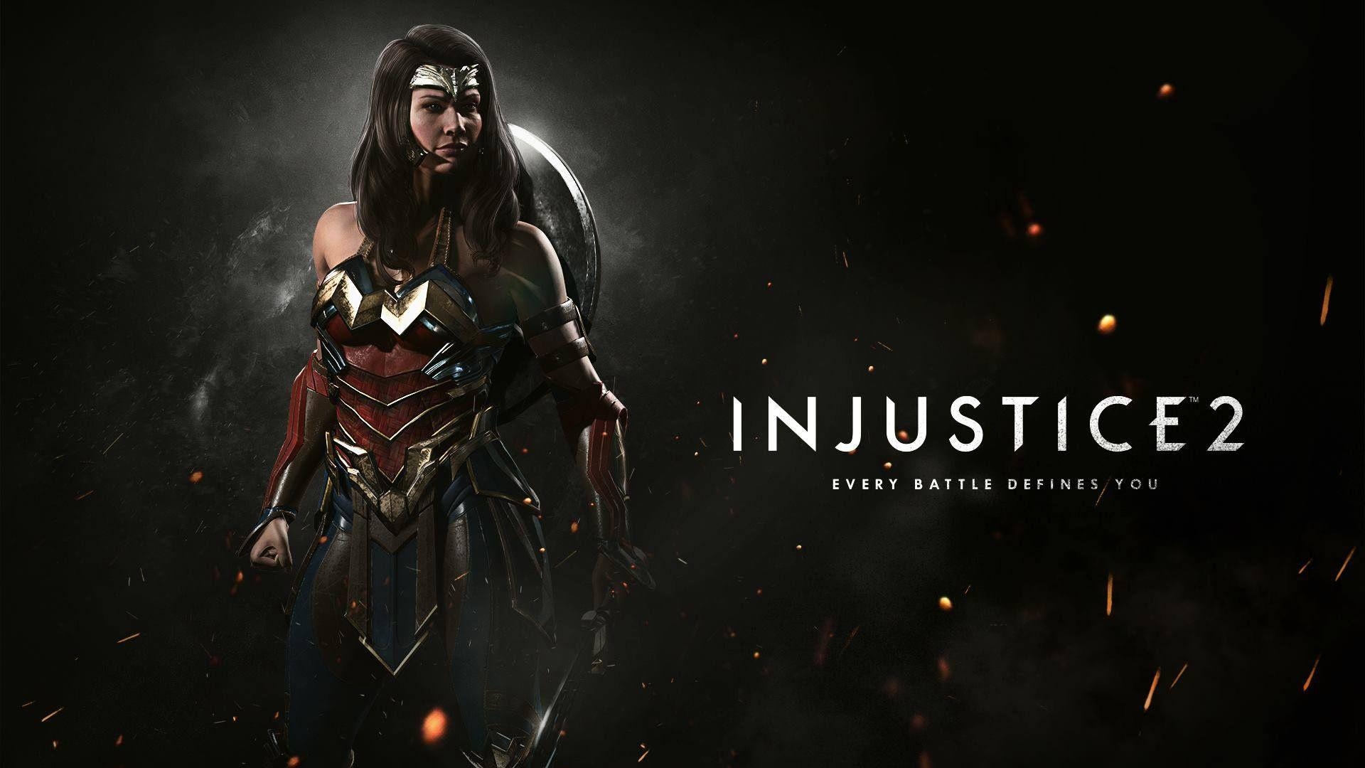 Injustice 2, Wonder Woman, Gaming, 4K, Bild, 1920x1080 Full HD Desktop