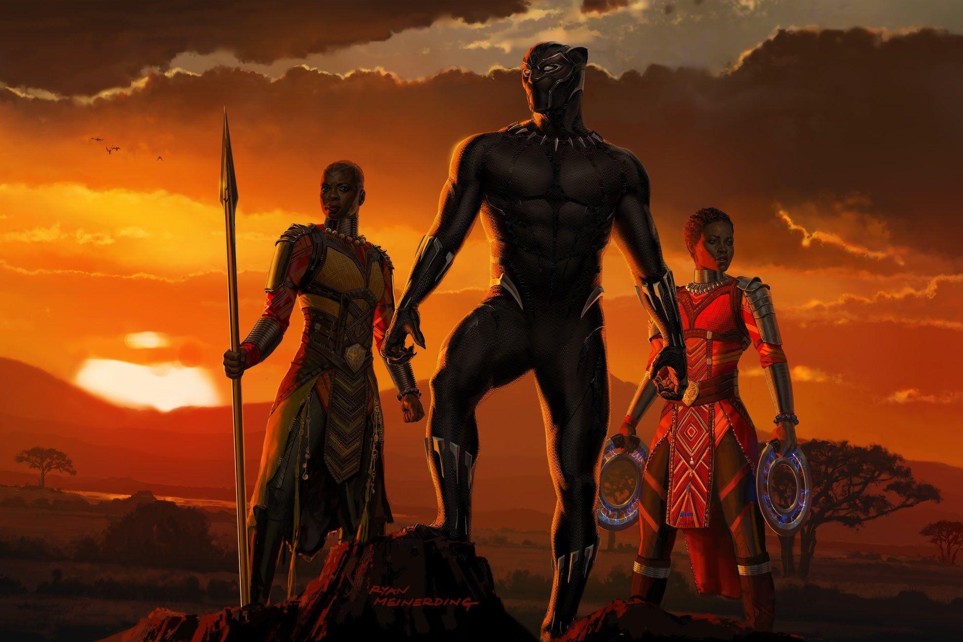 Black Panther, HD, Hintergrund, Bild, Film, 1950x1300 HD Desktop