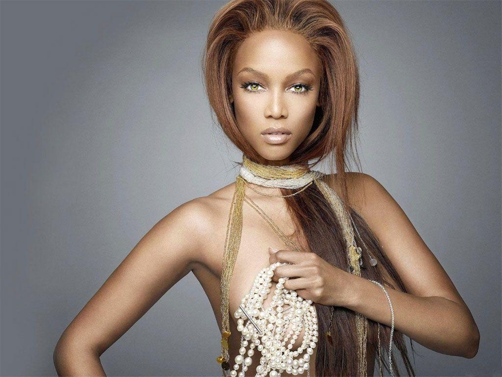 Tyra Banks, Tropen, berühmt, Star, Model, 1030x770 HD Desktop