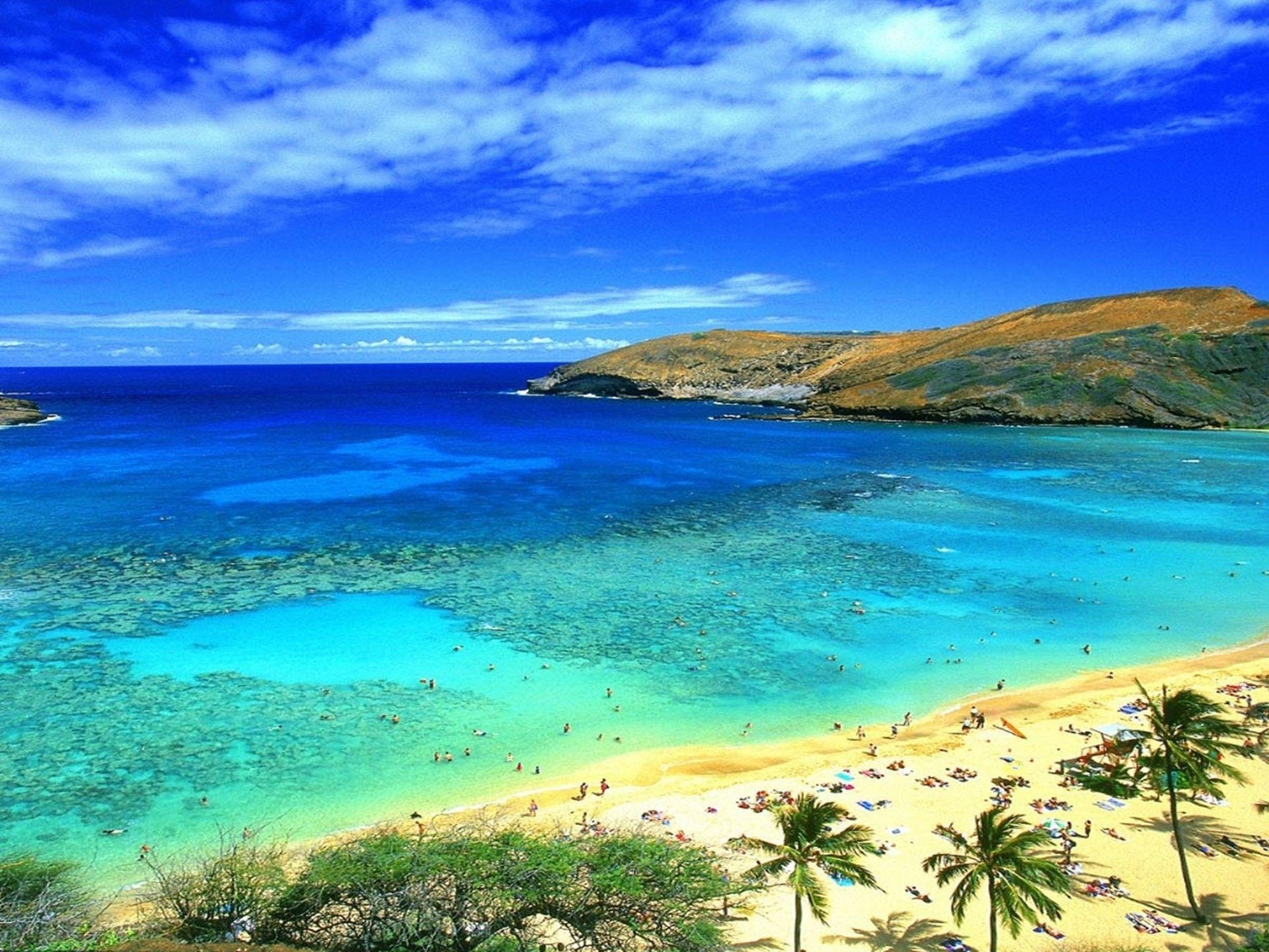 Honolulu, Strand, Hawaii, Reisen, Meer, 1920x1440 HD Desktop