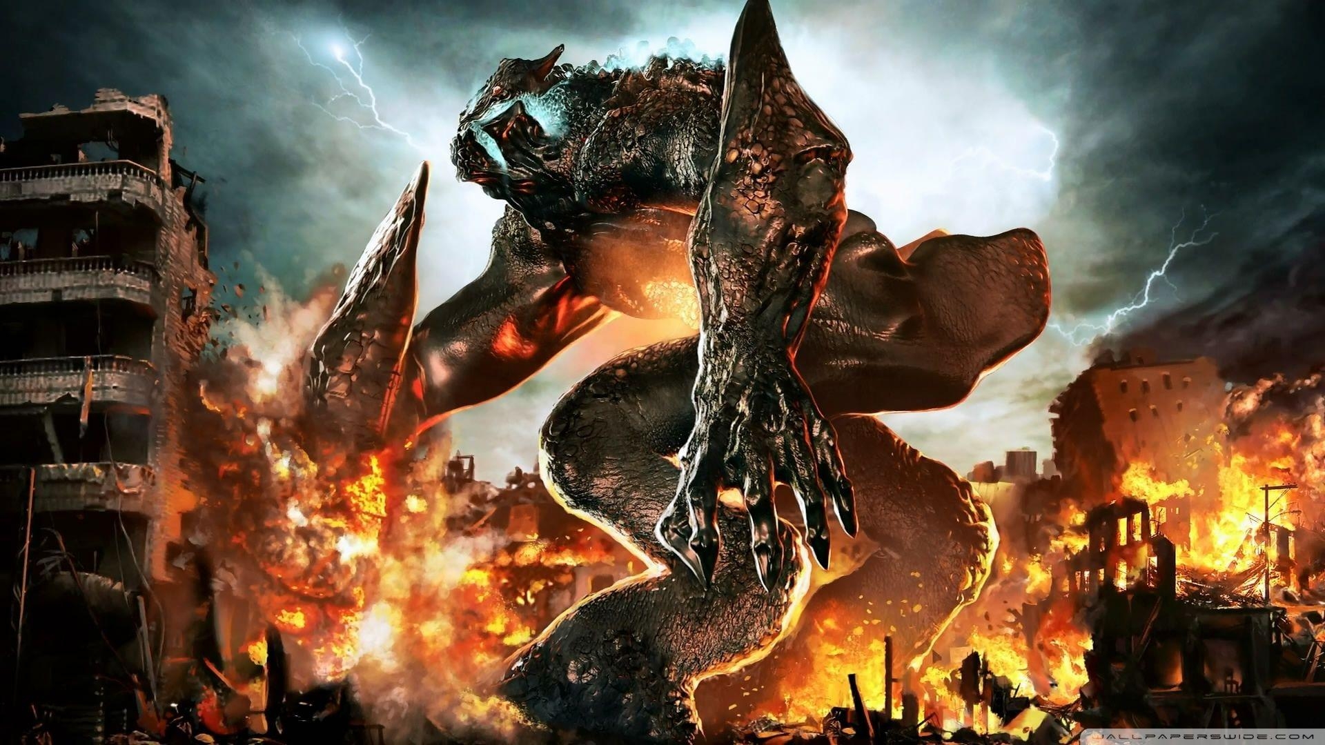 Pacific Rim, K3V523, Film, Sci-Fi, Monster, 1920x1080 Full HD Desktop