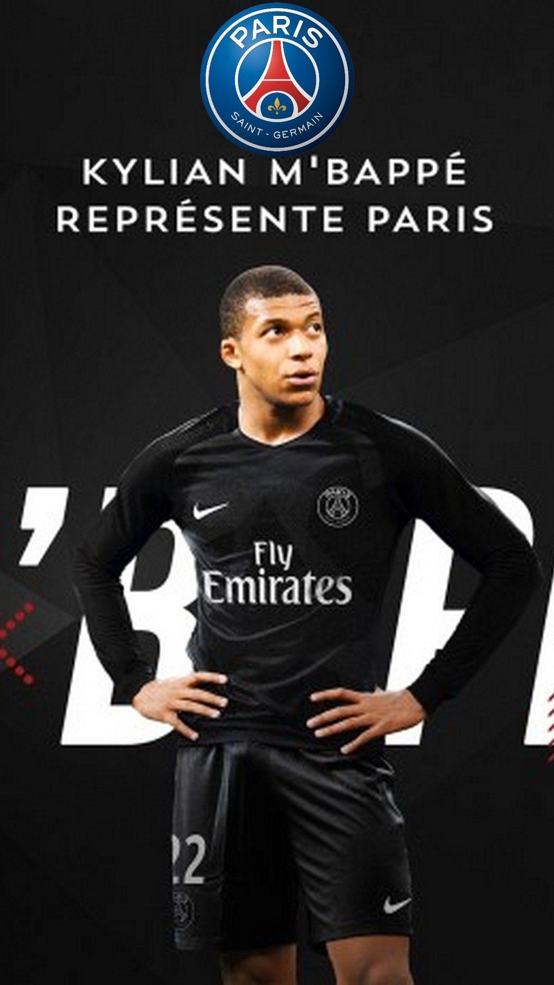 Kylian Mbappé, Download, HD, Kostenlos, Fußball, 1080x1920 Full HD Handy