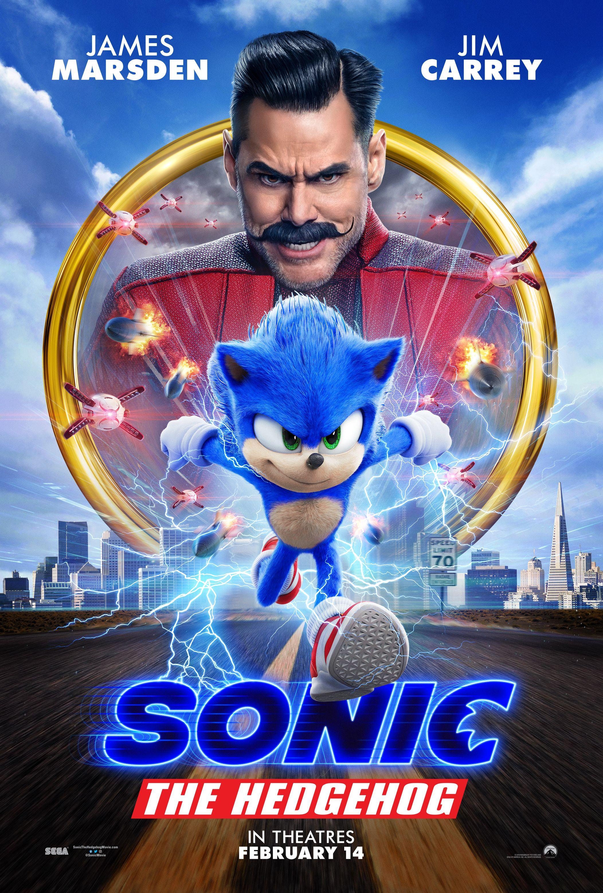 Sonic, Igel, Film, 2020, Abenteuer, 2110x3120 HD Handy