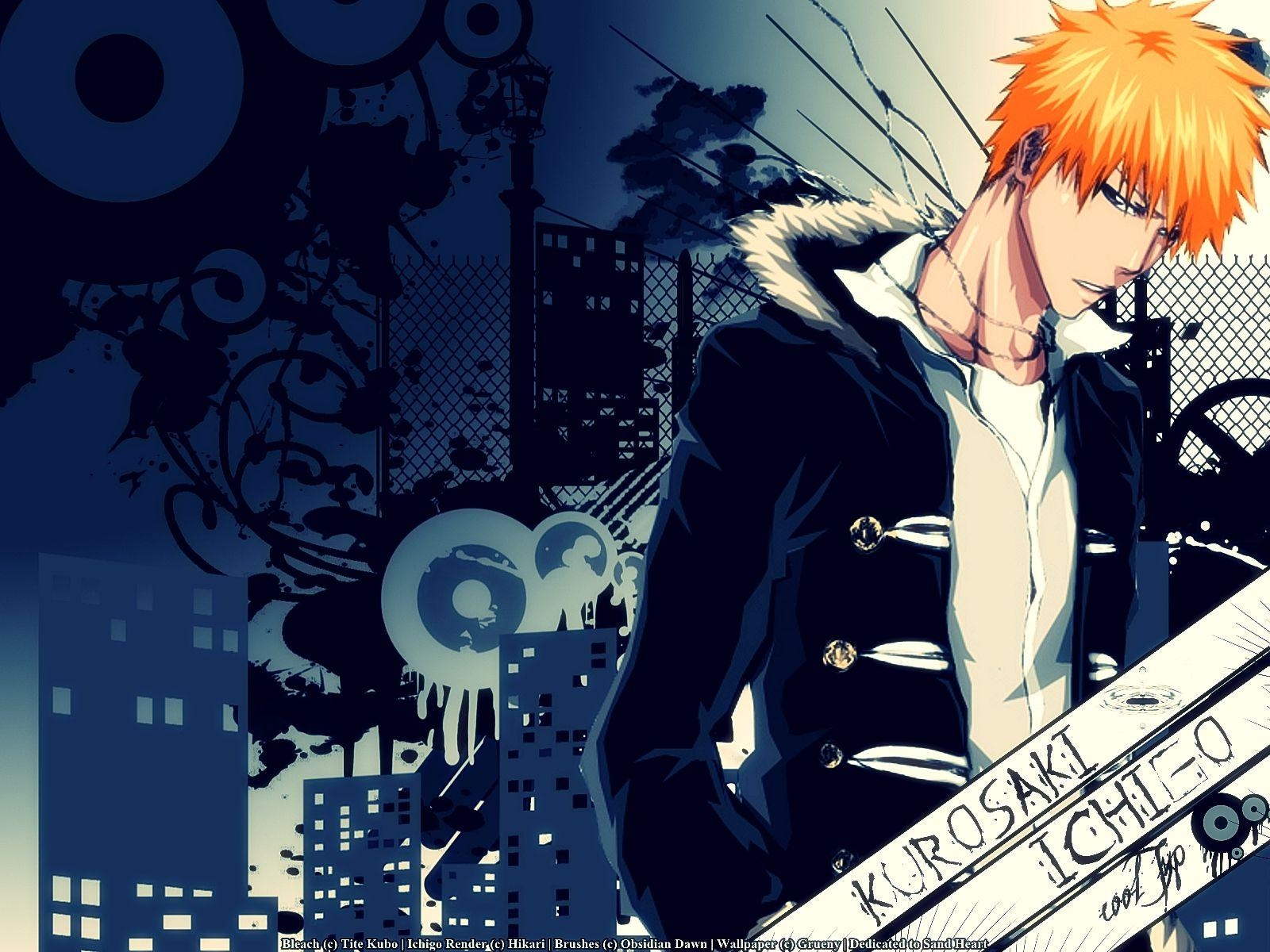 Ichigo Kurosaki, HD Bild, Bleach Charakter, Anime Serie, Held, 1600x1200 HD Desktop