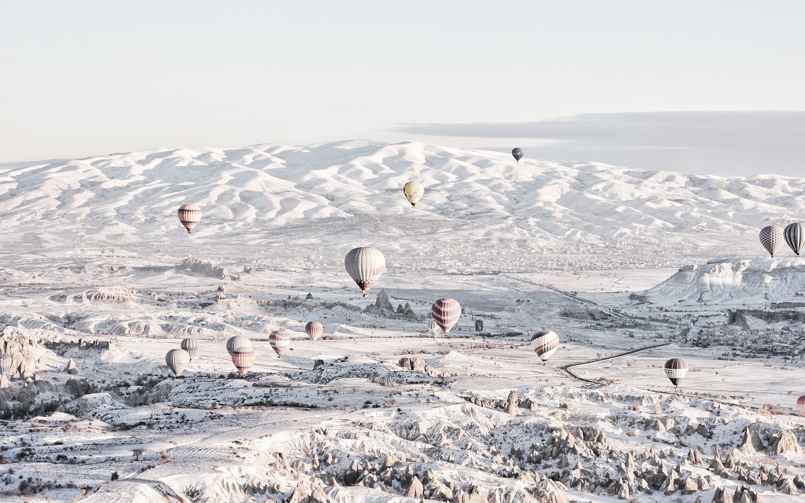 Winter, Kappadokien, Türkei, Täglich, Fotografie, 2560x1600 HD Desktop