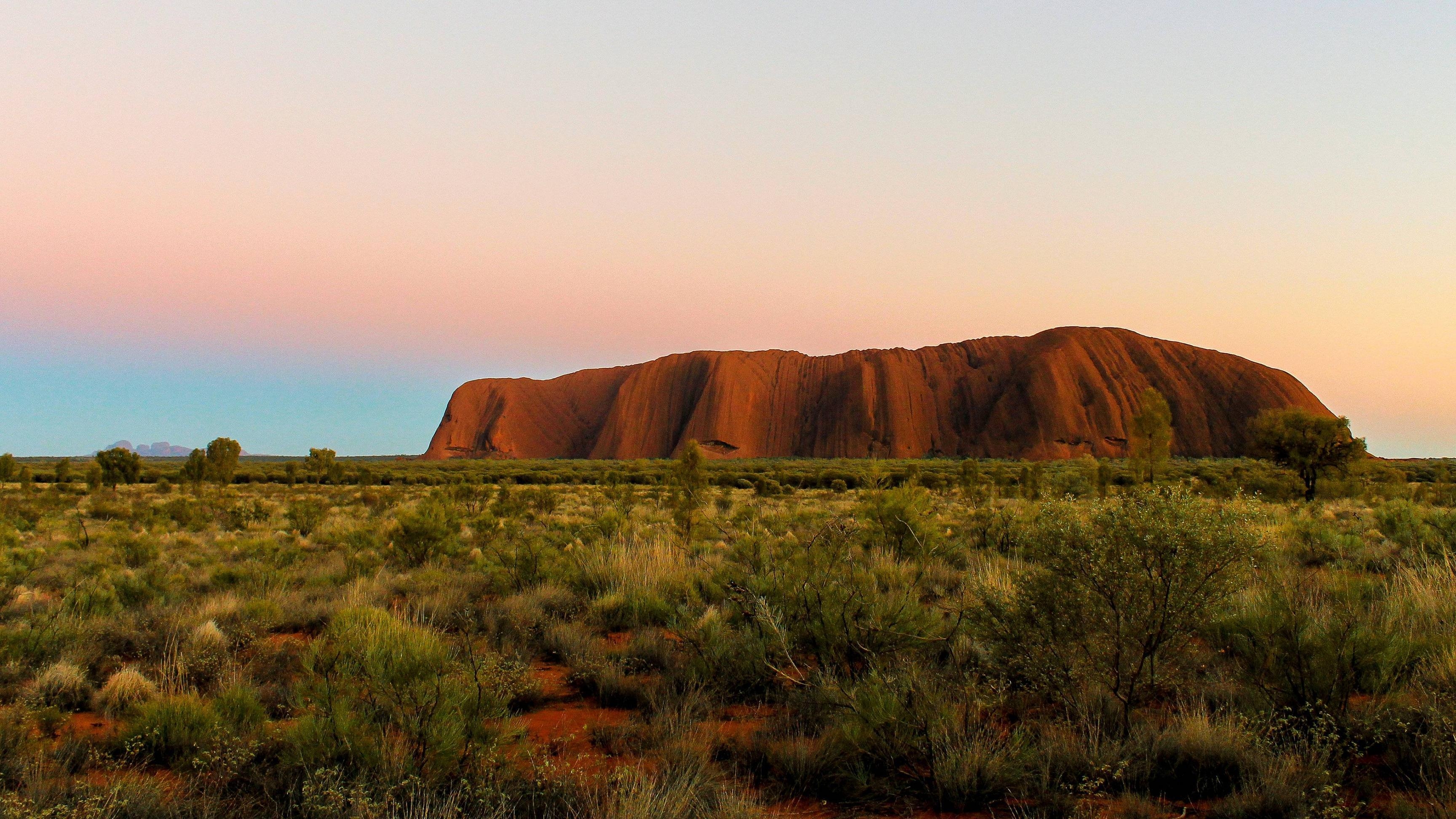 Uluru, 3840x2160, Ultra HD, 4K, Hintergrund, 3460x1950 HD Desktop