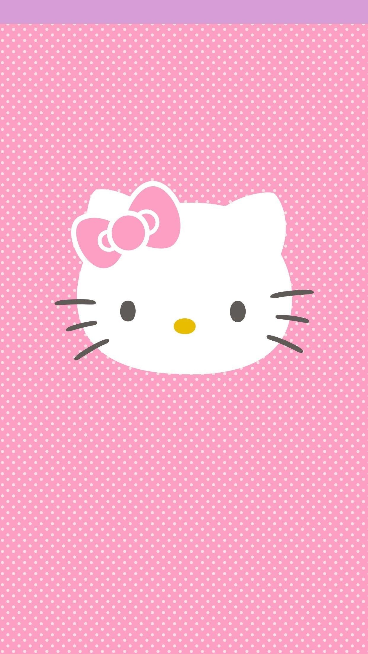 Hallo Kitty, Katzenmotiv, Hintergrund, Kinder, Charakter, 1250x2210 HD Handy