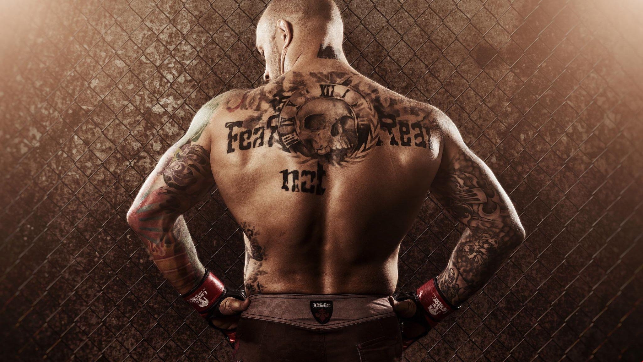 MMA, 2K, Sportler, Hintergrund, HD, 2050x1160 HD Desktop