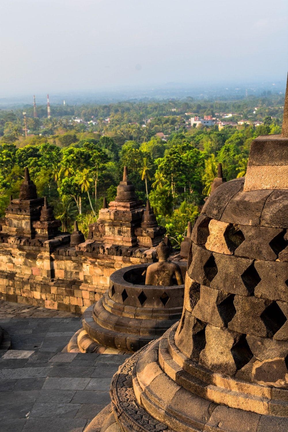 Candi Borobudur, Kostenlose Bild Herunterladen, Indonesien, Architektur, Kultur, 1000x1500 HD Handy