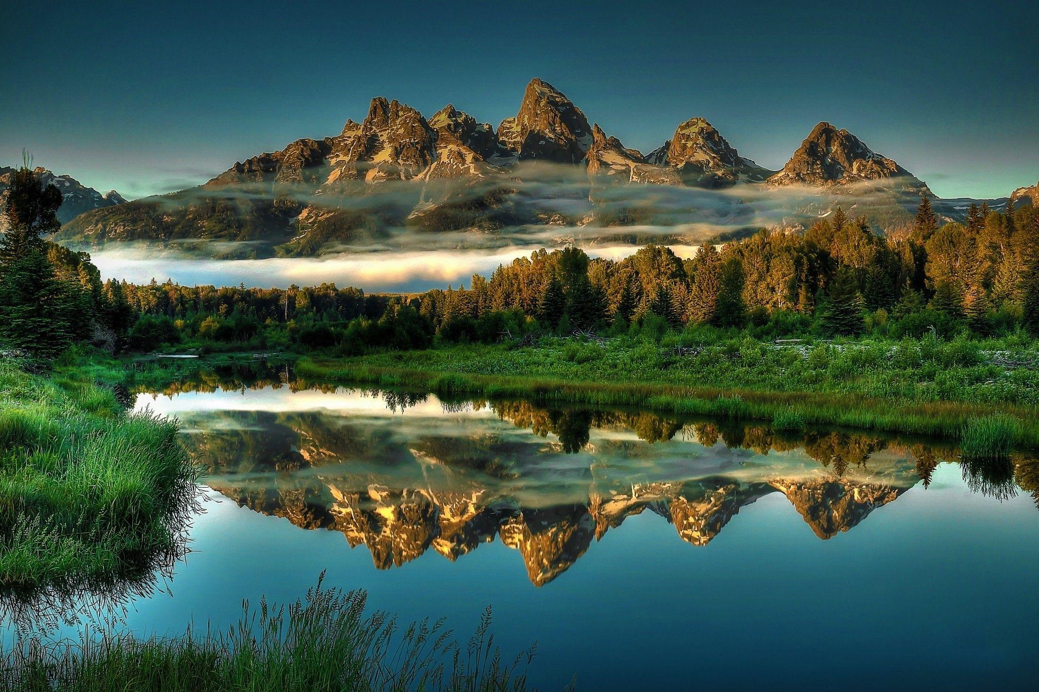 Natur, Landschaft, Berge, Wyoming, Reisen, 2050x1370 HD Desktop