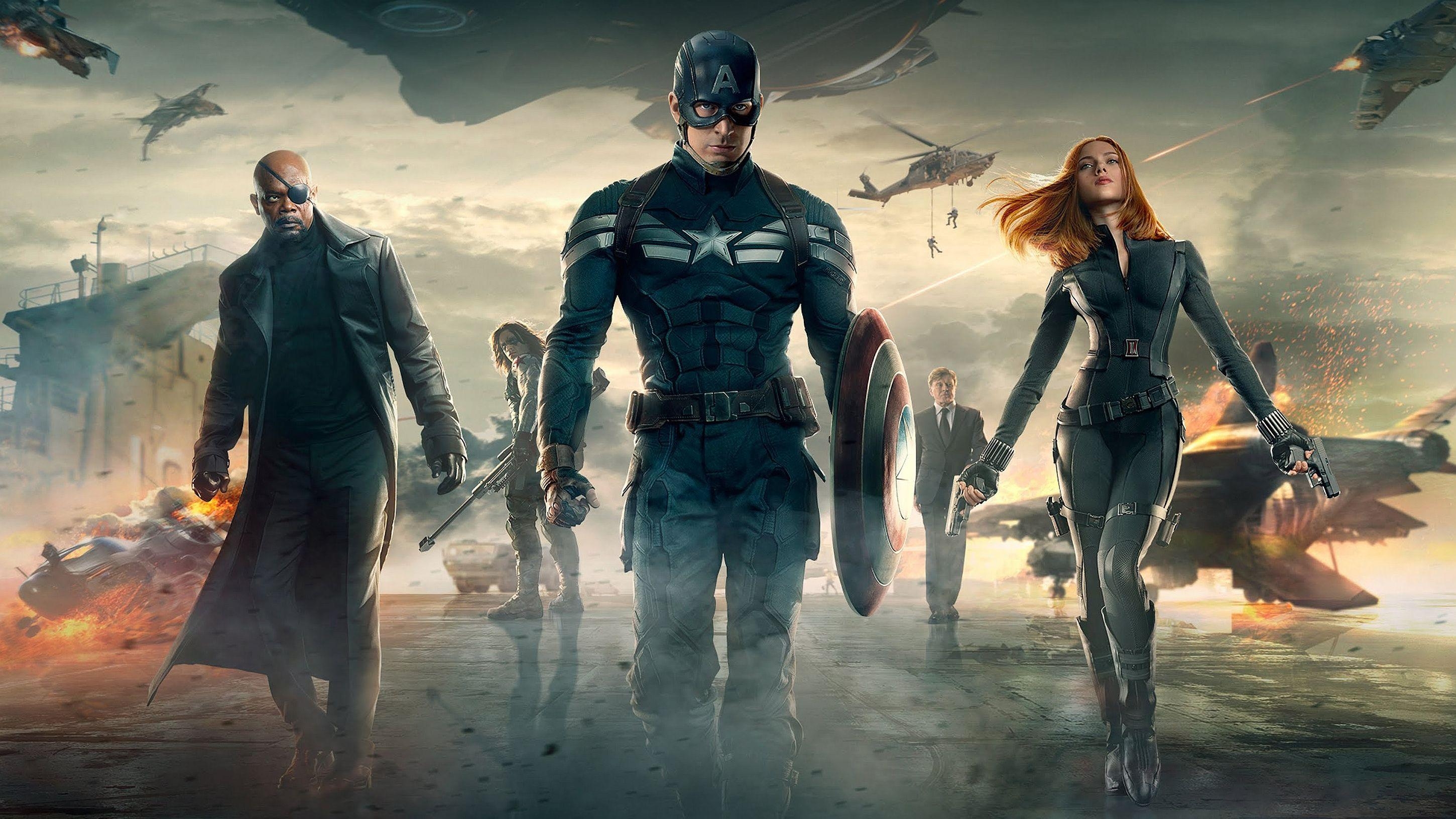 Captain America, Winter Soldier, HD, Hintergrund, Marvel, 2900x1640 HD Desktop