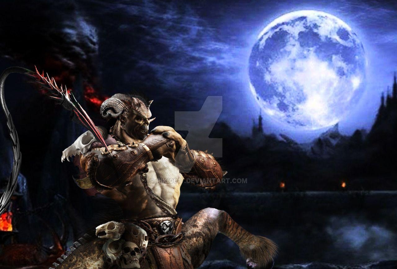 Motaro, Mortal Kombat, Goro, Filmcharakter, Hintergrund, 1280x870 HD Desktop