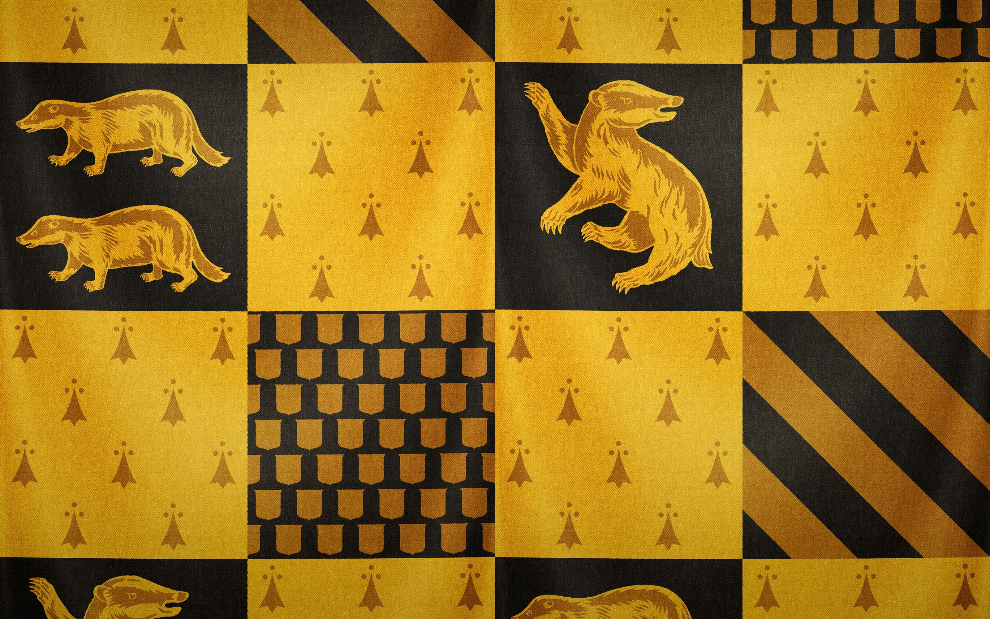 Hufflepuff, Film, Hintergrund, Harry Potter, Kunst, 3200x2000 HD Desktop