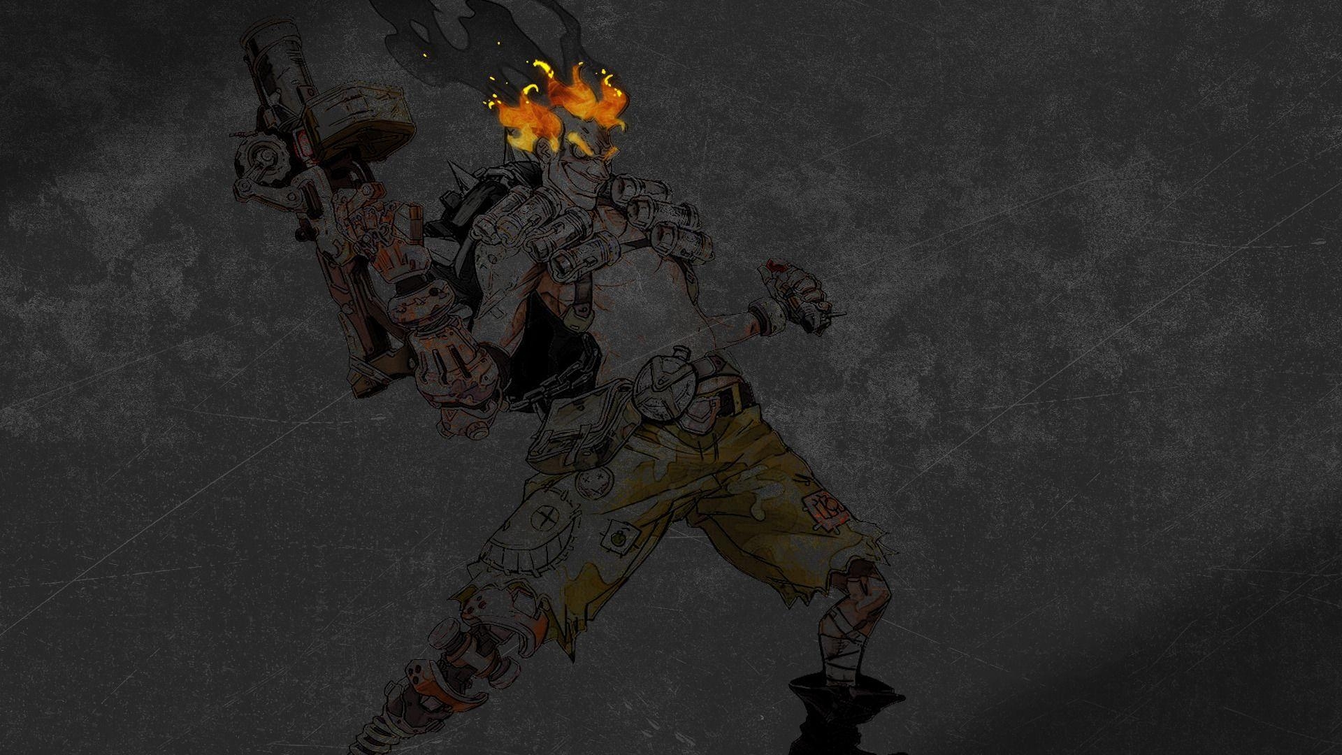 Dunkel, Junkrat, Overwatch, HD, Desktop, 1920x1080 Full HD Desktop