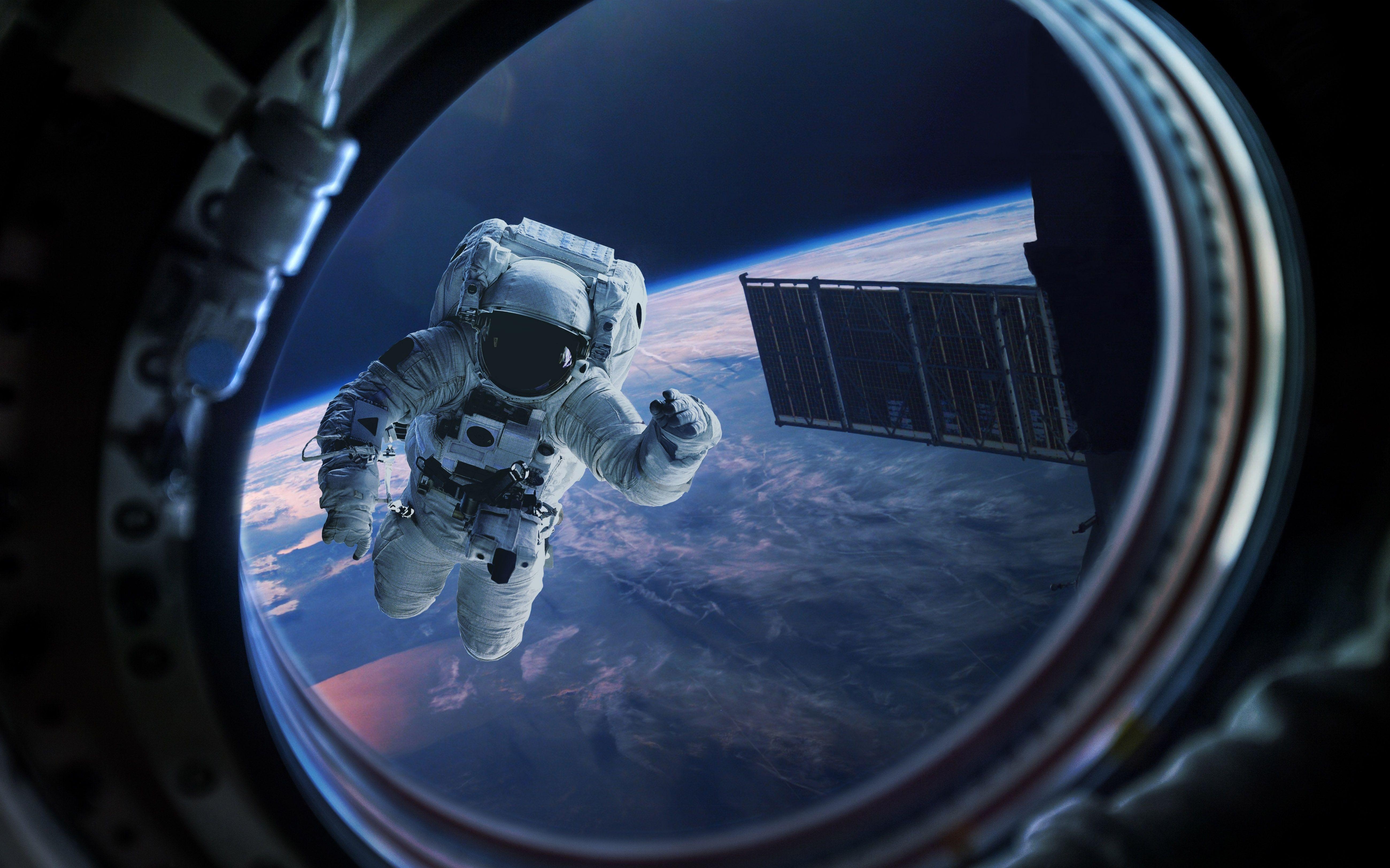 Astronaut, 5K, Weltraum, HD, Hintergrundbild, 5200x3250 4K Desktop