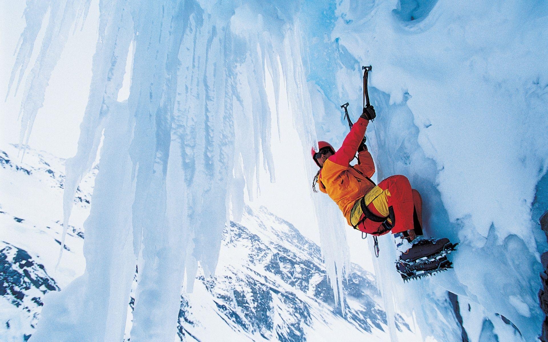 Eisklettern, Hintergrund, Abenteuer, Sport, Extrem, 1920x1200 HD Desktop