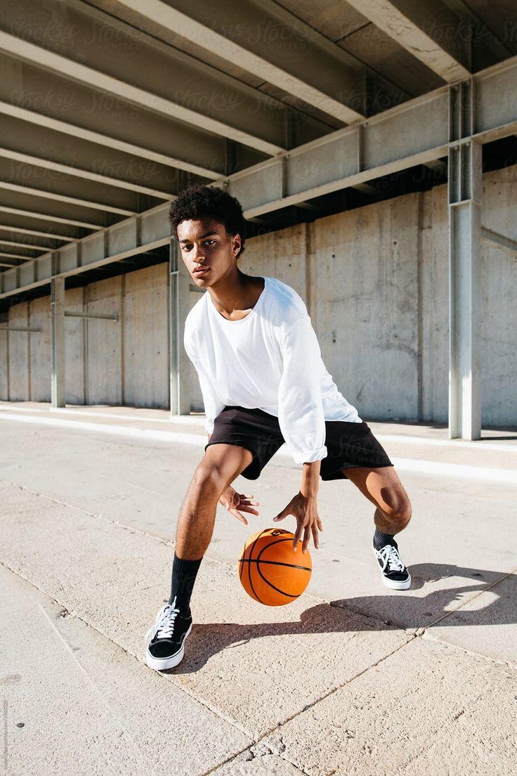 Streetball, Mann, Fotografie, Sport, Pose, 740x1110 HD Handy