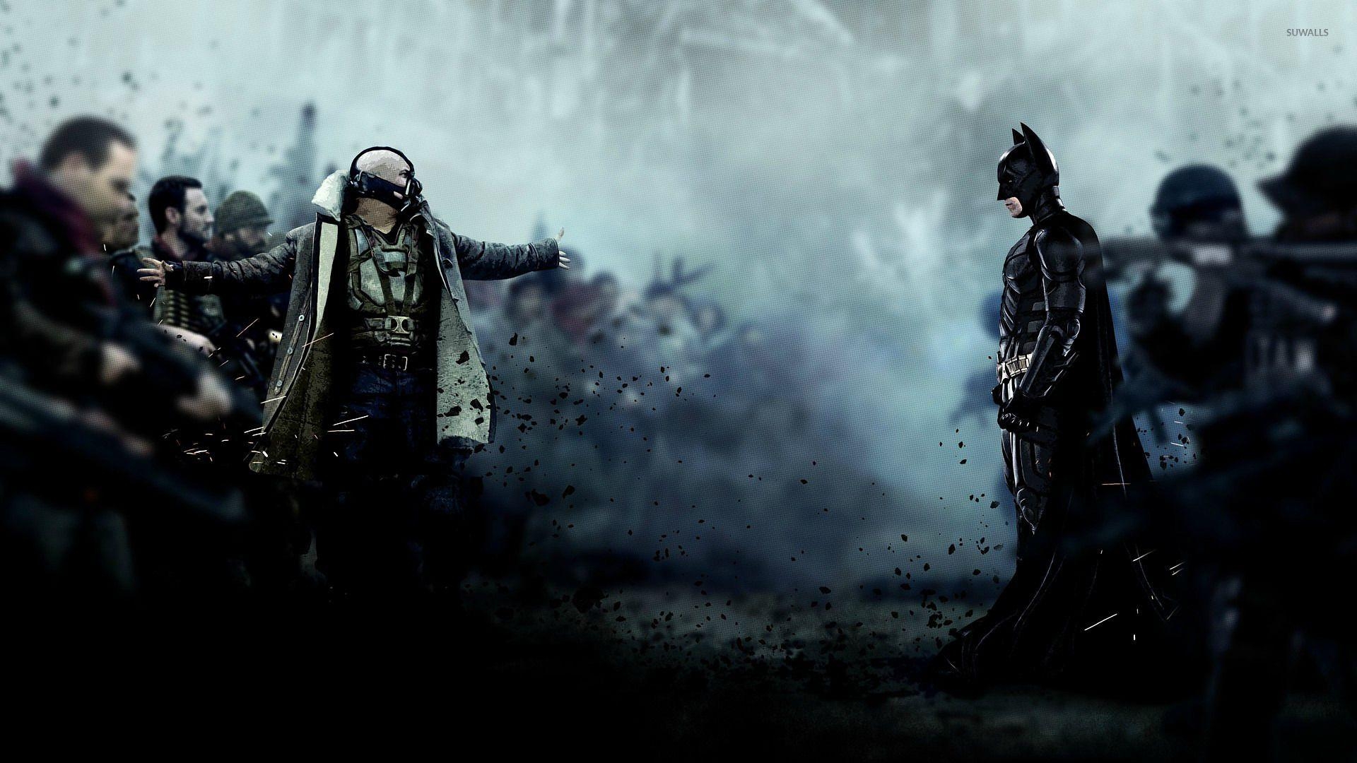 Bane, Batman, Dark Knight, Hintergrundbild, Kampf, 1920x1080 Full HD Desktop