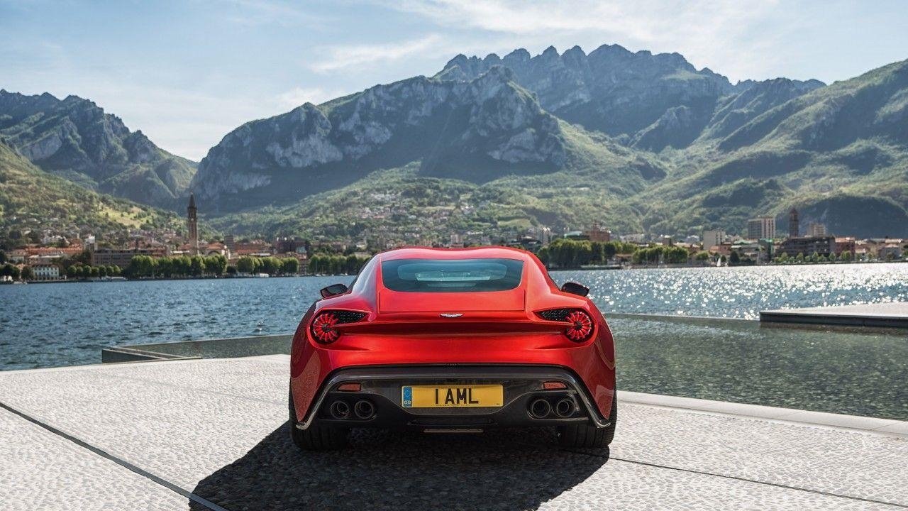 Aston Martin, Vanquish Zagato, 2017, Rückansicht, Auto, 1280x720 HD Desktop