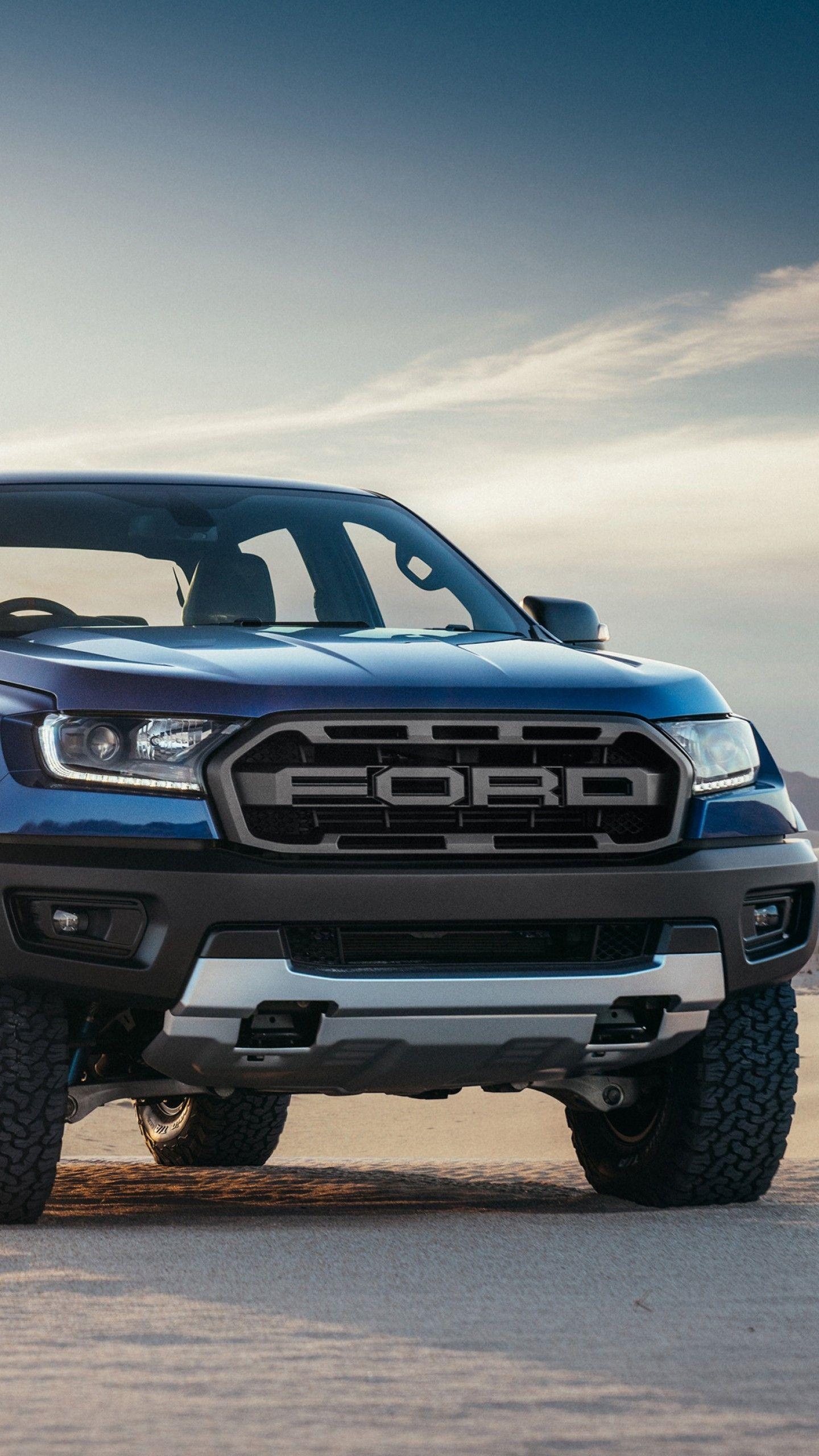 Ford Ranger Raptor, 2019, 4K Autos, Abenteuer, Motorrad, 1440x2560 HD Handy