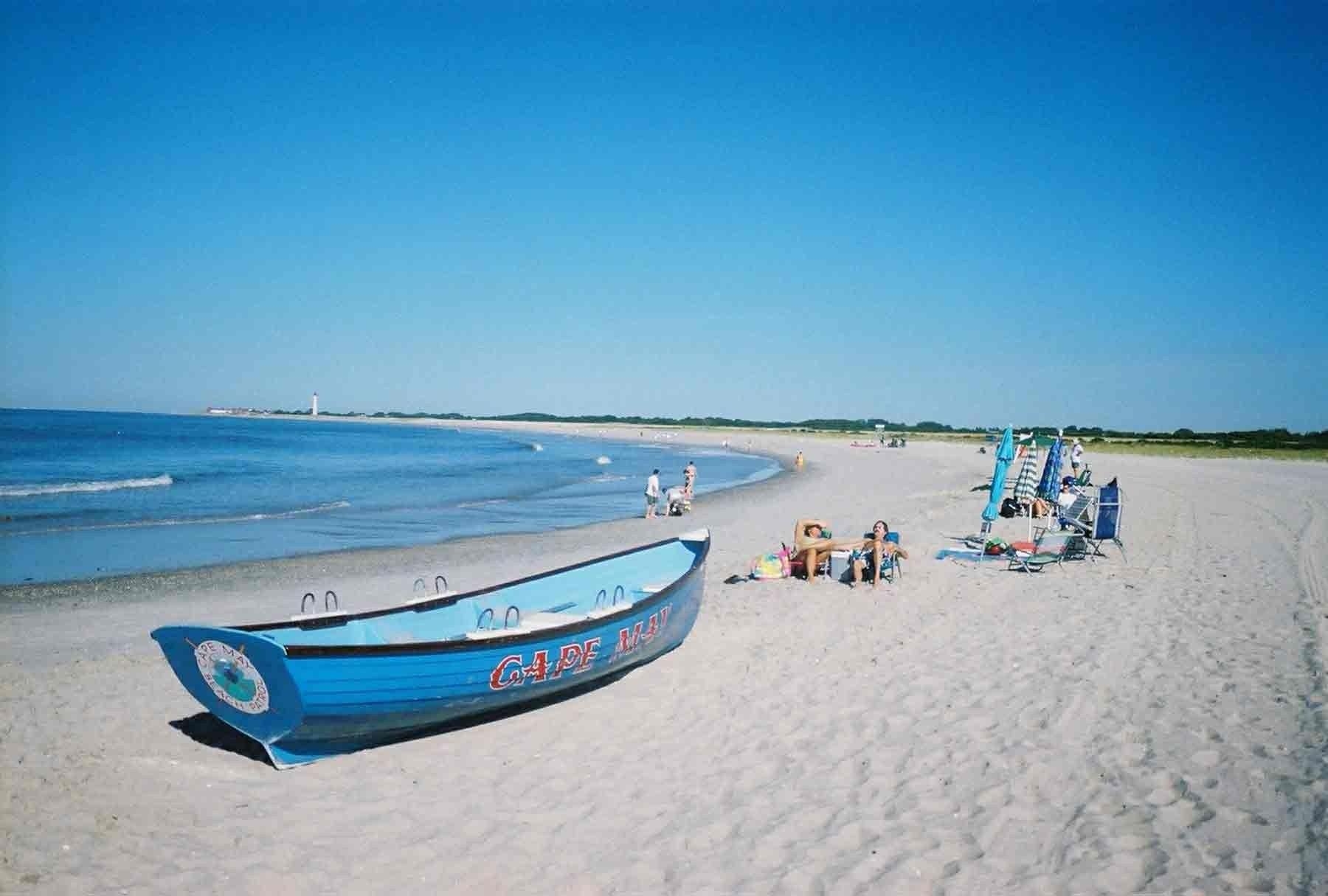 Cape May, New Jersey, attraktiver Strand, 1800x1220 HD Desktop