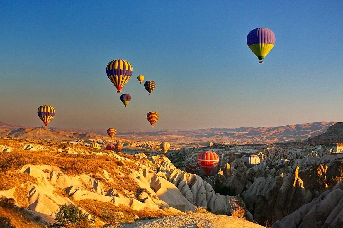 Kappadokien, Reisen, Türkei, Heiße Luftballons, Abenteuer, 1170x780 HD Desktop