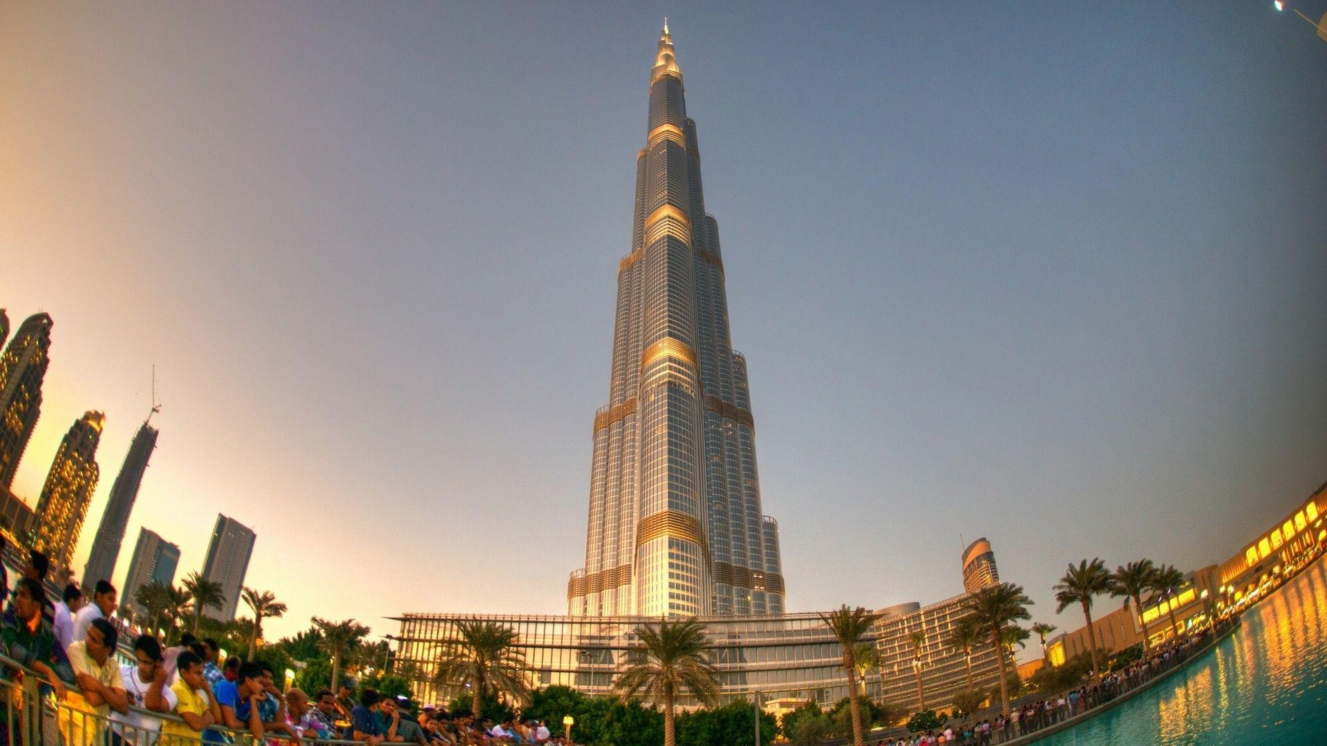 Burj Khalifa, Hochauflösung 2019, Dubai, VAE, Skyline, 1920x1080 Full HD Desktop