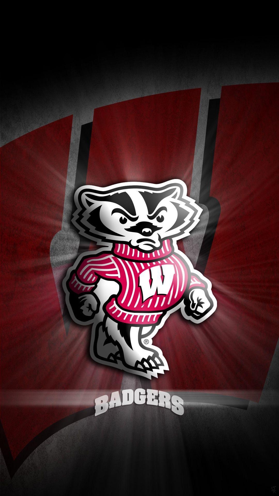 Wisconsin Badger, iPhone, Desktop, HD, Sport, 1080x1920 Full HD Handy