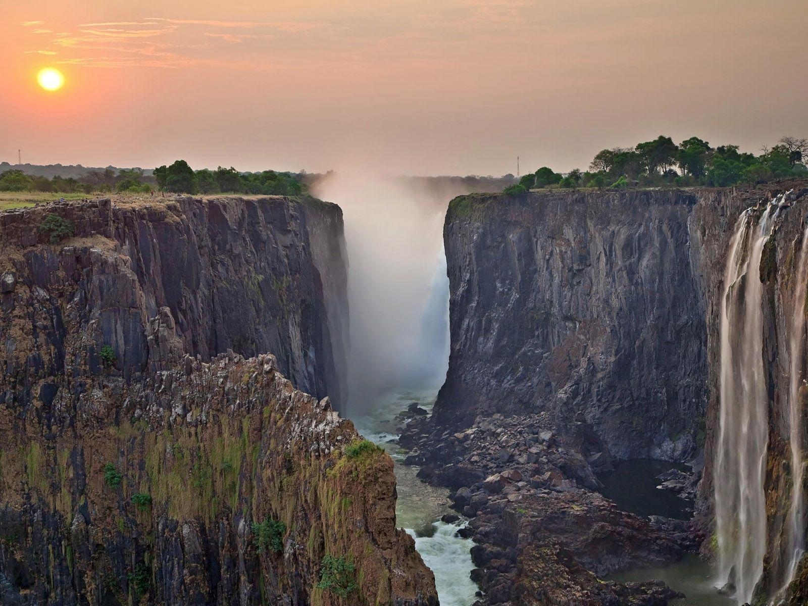 Zambezi, Fluss, Victoriafälle, Wallpaper, Afrika, 1600x1200 HD Desktop