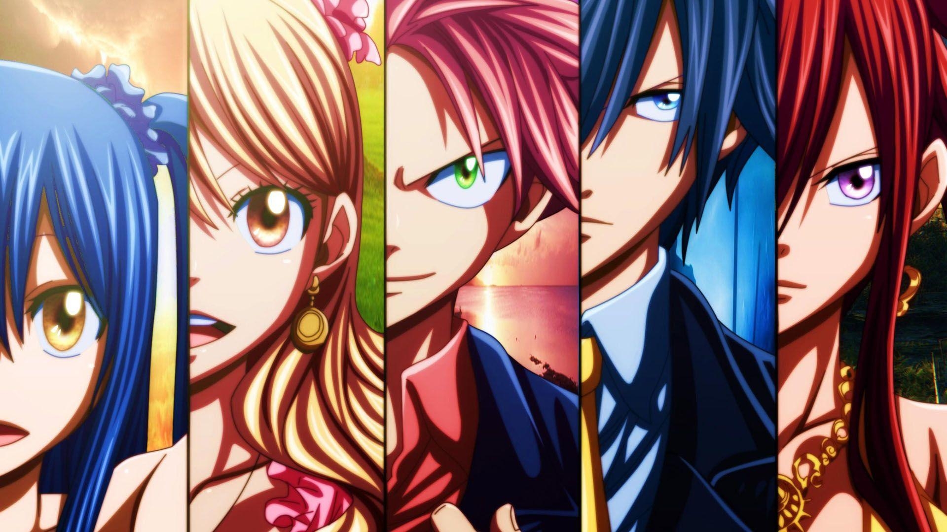 Fairy Tail, Erza Scarletxx, Anime, HD-Darstellung, 1920x1080 Full HD Desktop