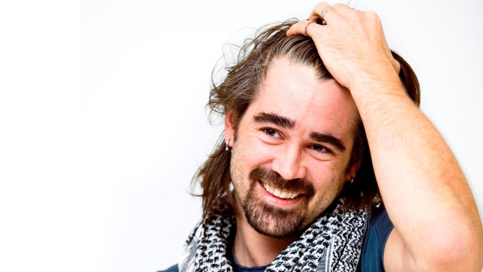 Colin Farrell, lange Haare, Schauspieler, Hintergrund, Filme, 1920x1080 Full HD Desktop
