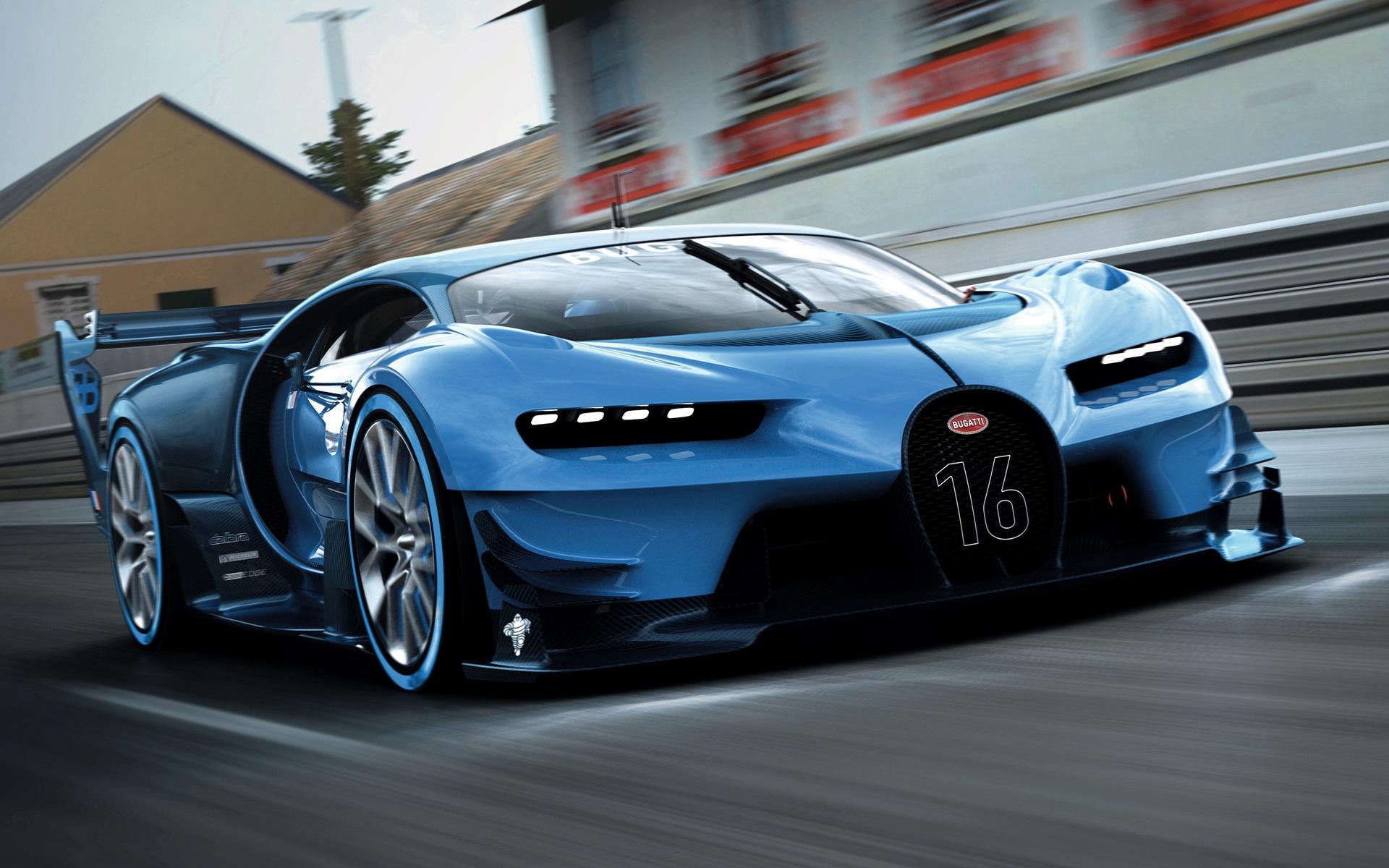 Gran Turismo 7, Bugatti Vision, HD, Technik, Herausforderung, 1920x1200 HD Desktop