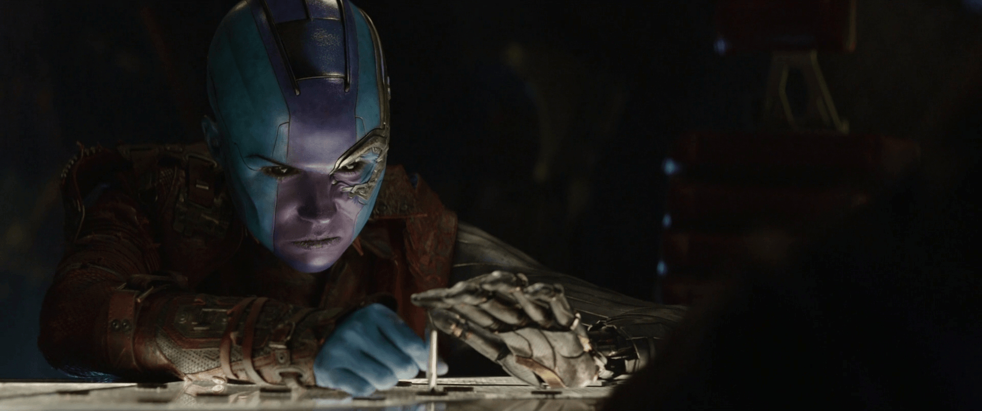 Nebula, Iron Man, Marvel, Avengers, Endgame, 1920x810 Dual Screen Desktop