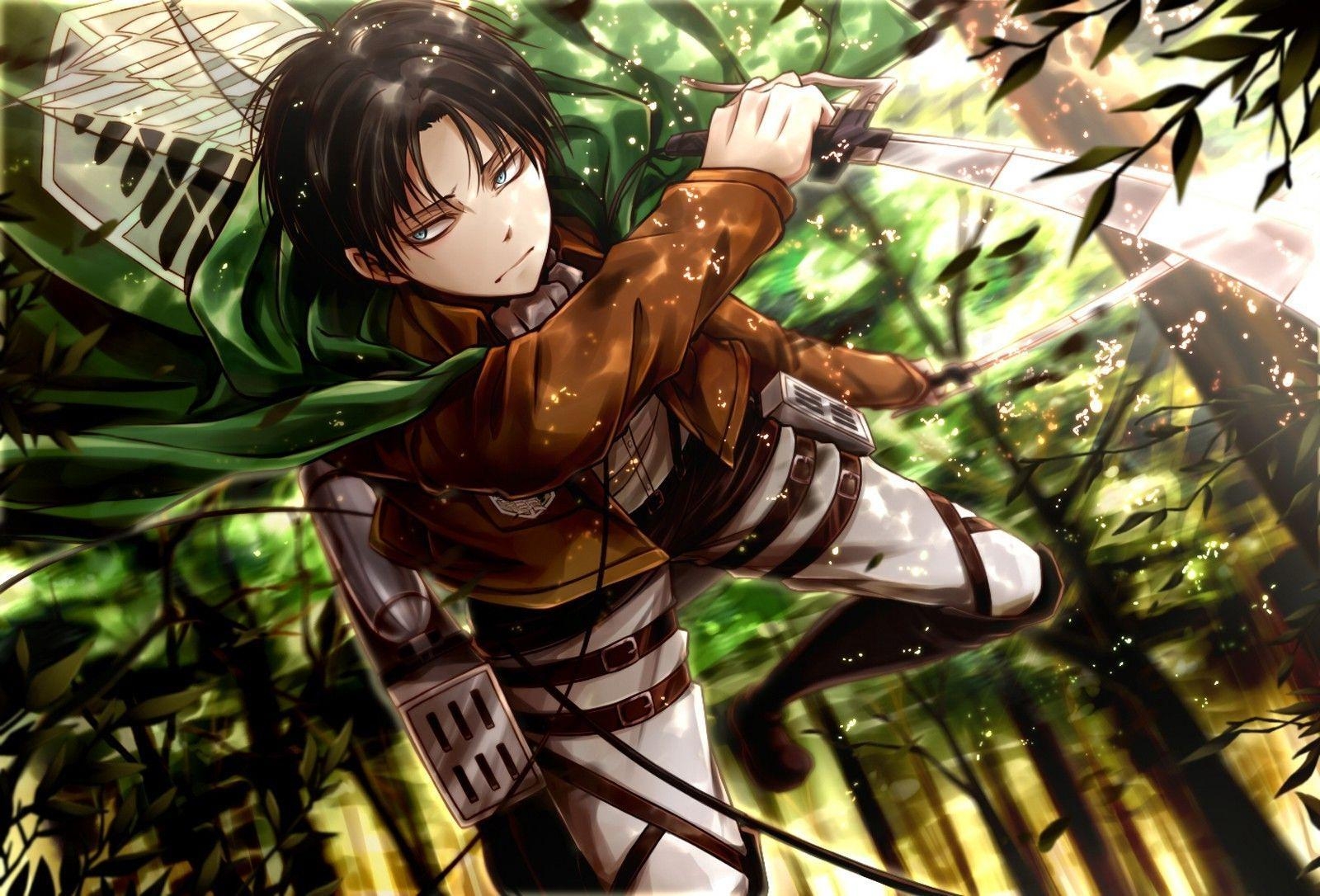 Levi Ackerman, Anime, Hintergrund, Charakter, Bild, 1600x1090 HD Desktop