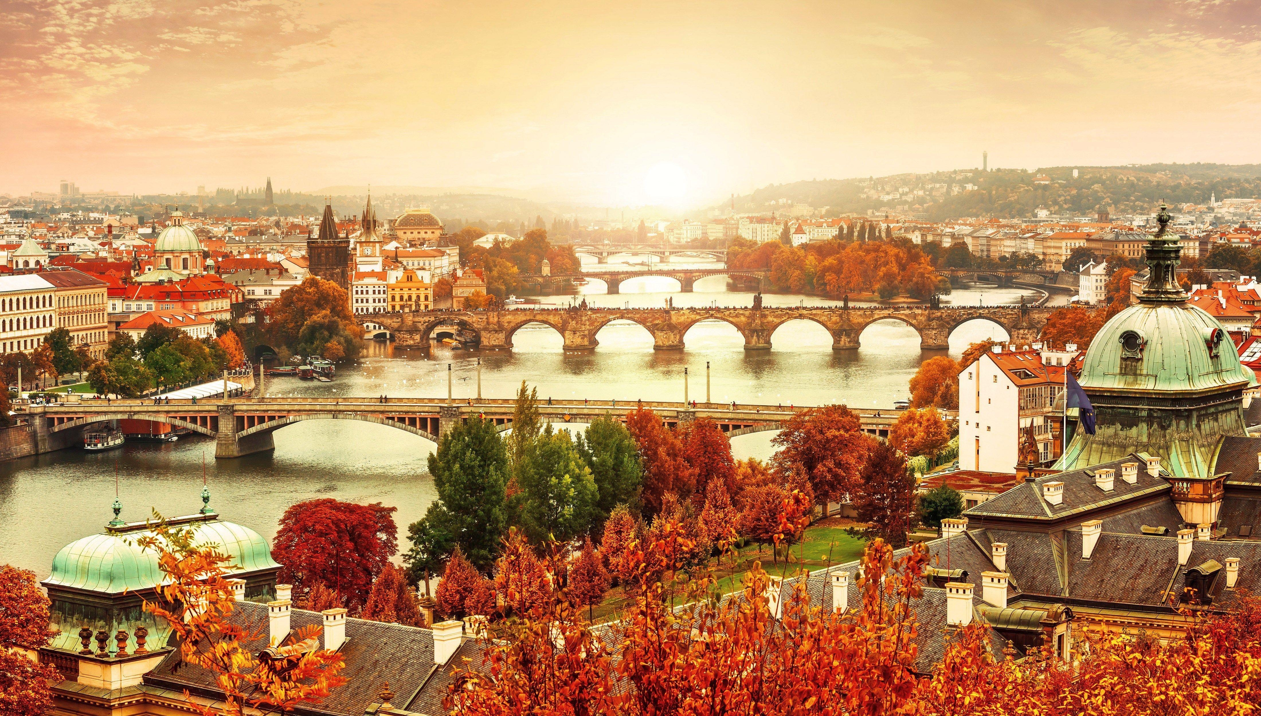 Prag, Doc Blare, Landschaft, Tschechien, 4400x2500 4K Desktop